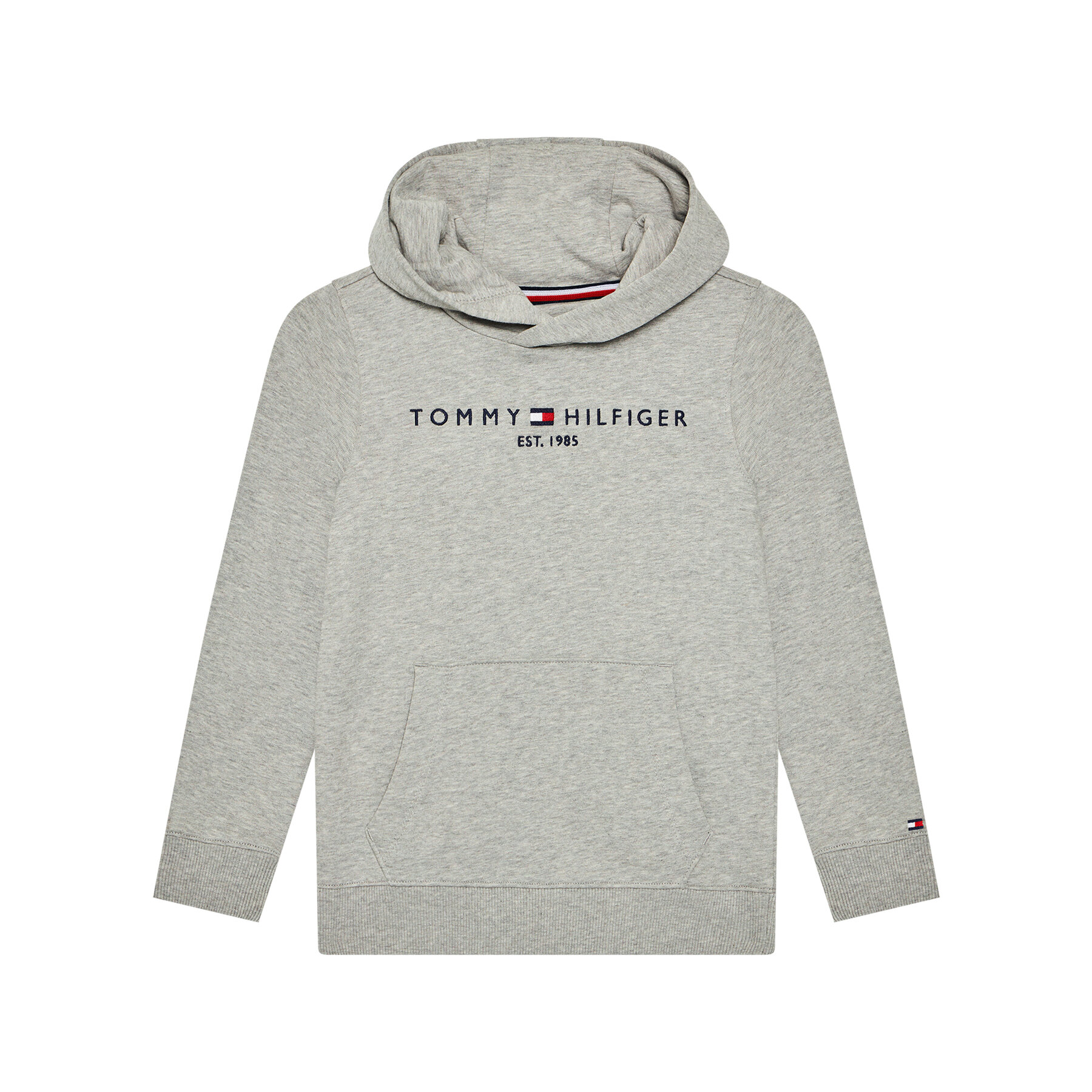 Tommy Hilfiger Bluza Essential KS0KS00213 Szary Regular Fit