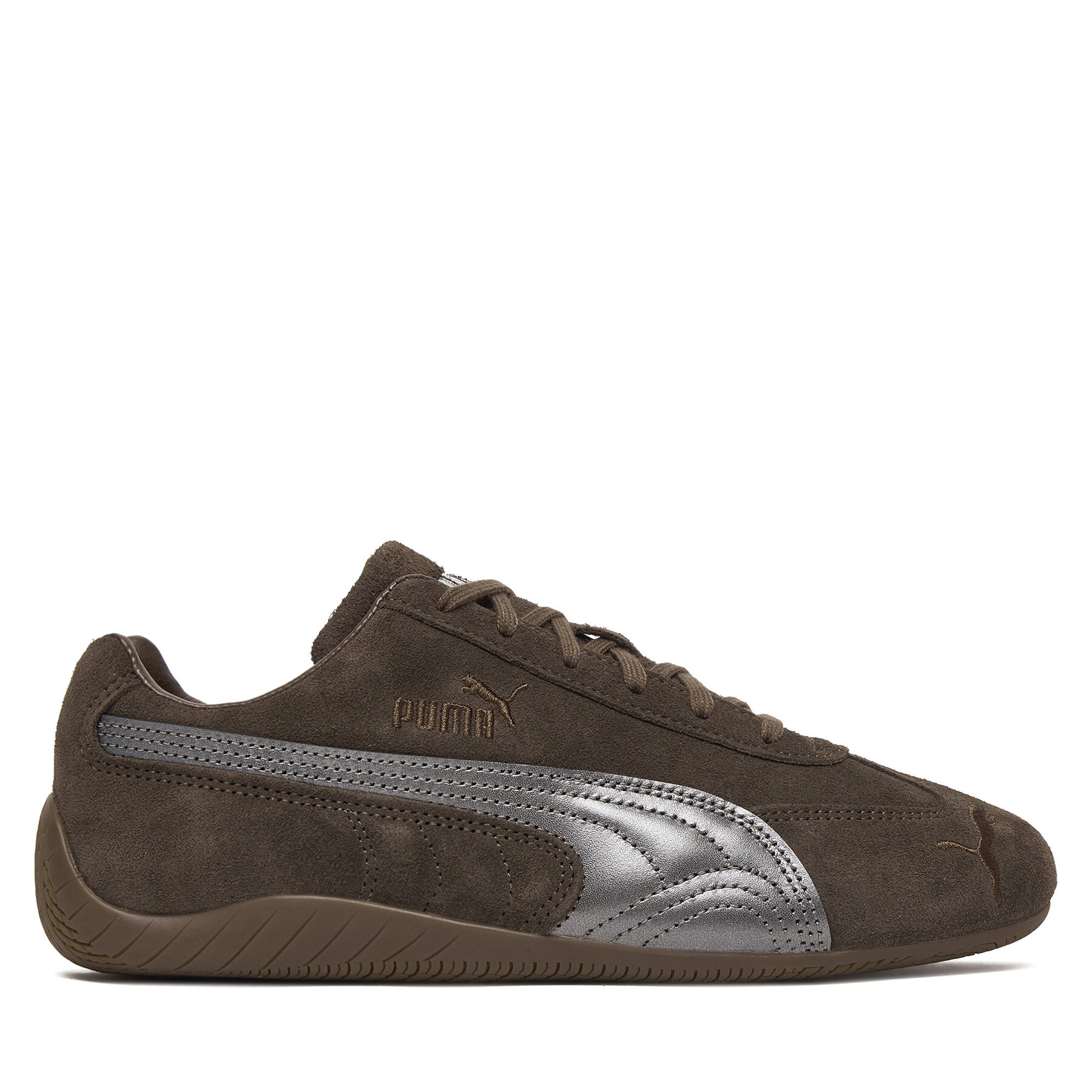 Puma Sneakersy Speedcat Lux 408198 01 Brązowy