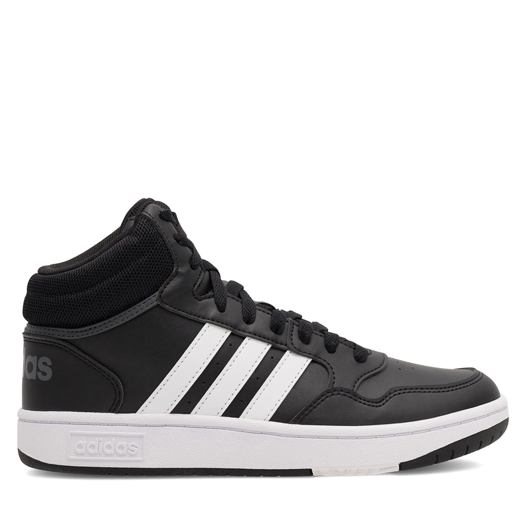 adidas Sneakersy HOOPS MID 3.0 K GW0402 Czarny