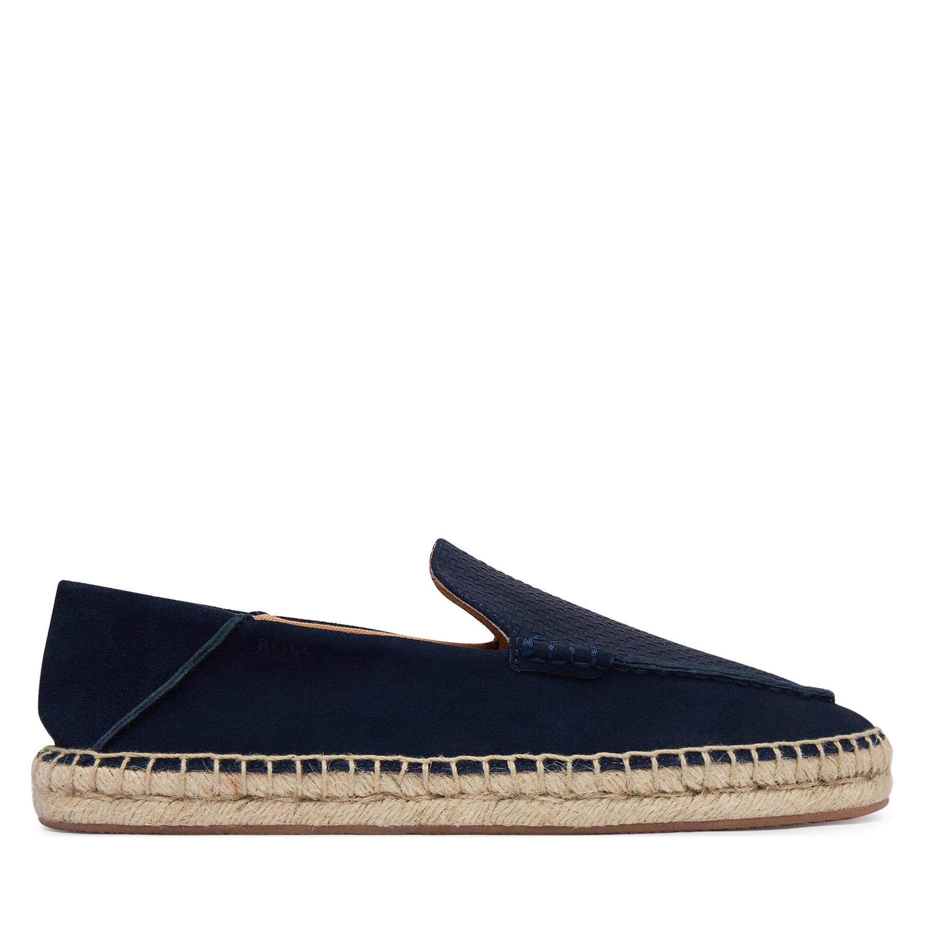 BOSS Espadryle Madeira Mocc 50563149 Granatowy