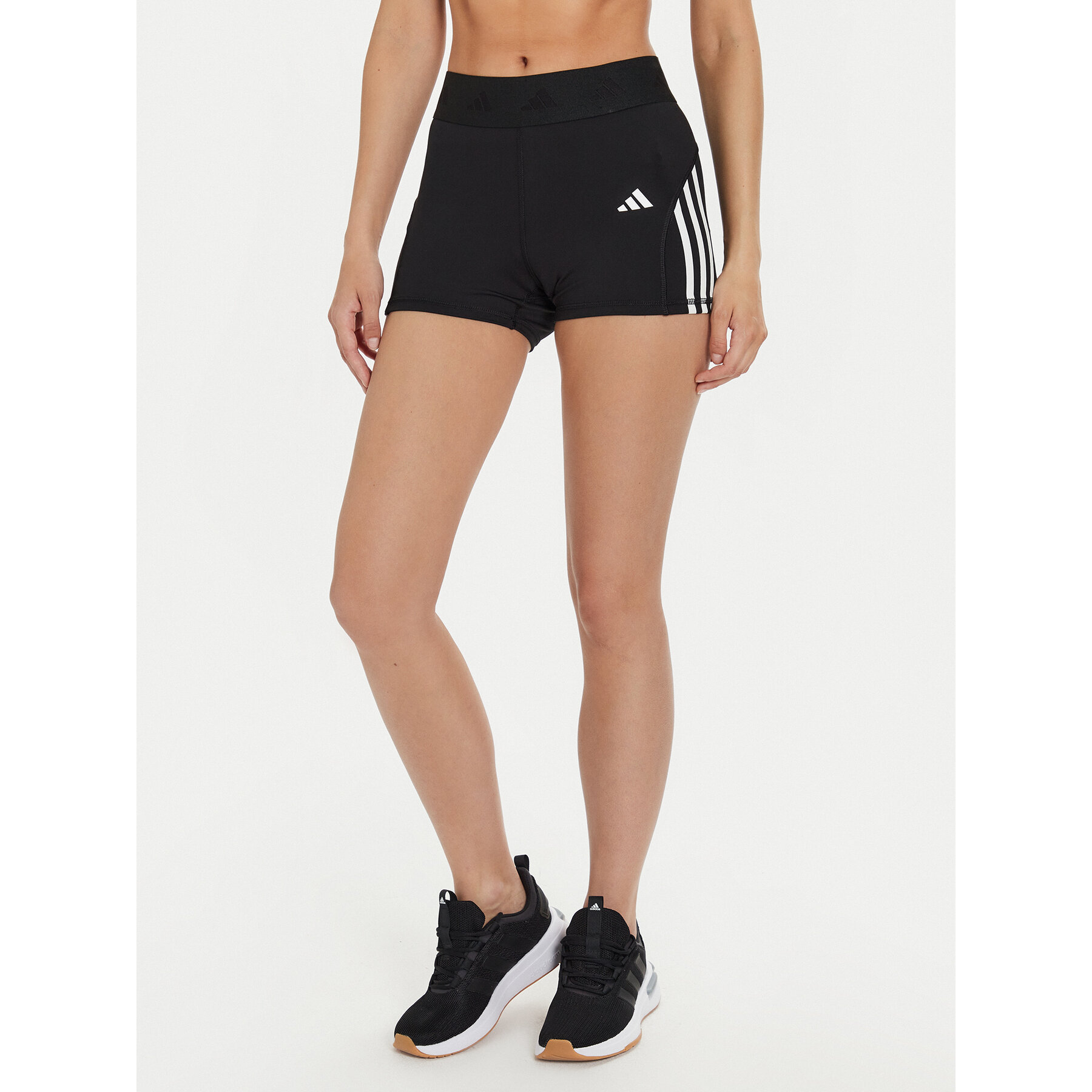 adidas Szorty sportowe Hyperglam IN9299 Czarny Slim Fit