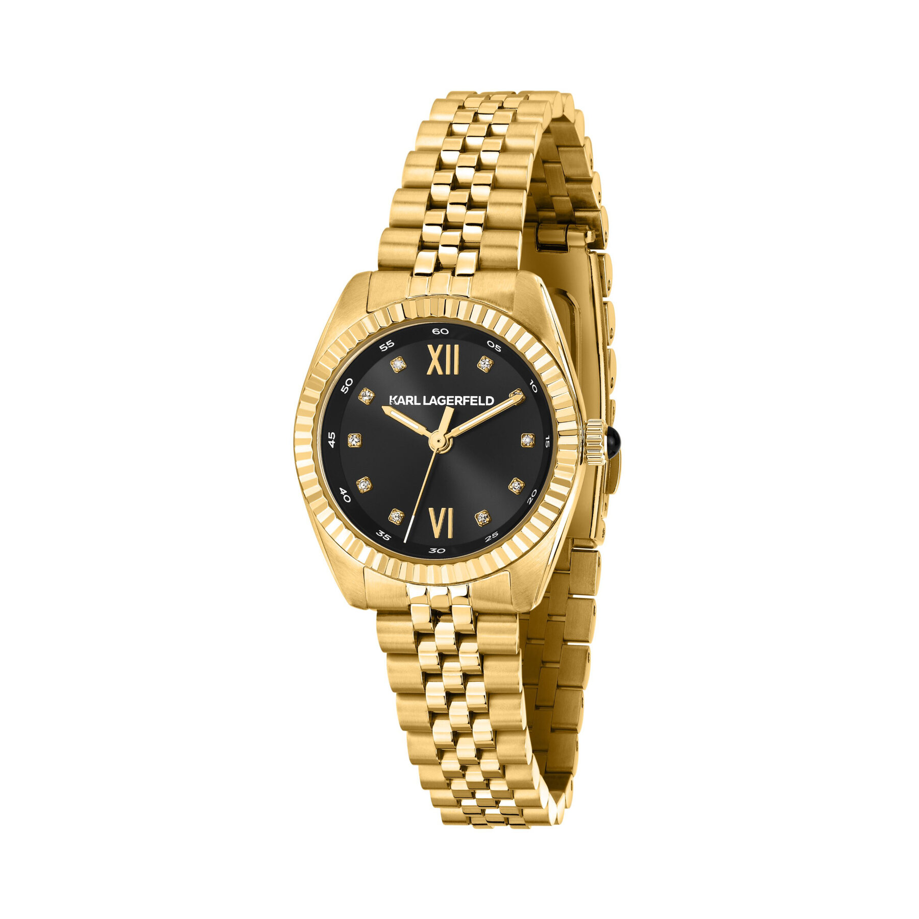 KARL LAGERFELD Zegarek R0553109502 Złoty