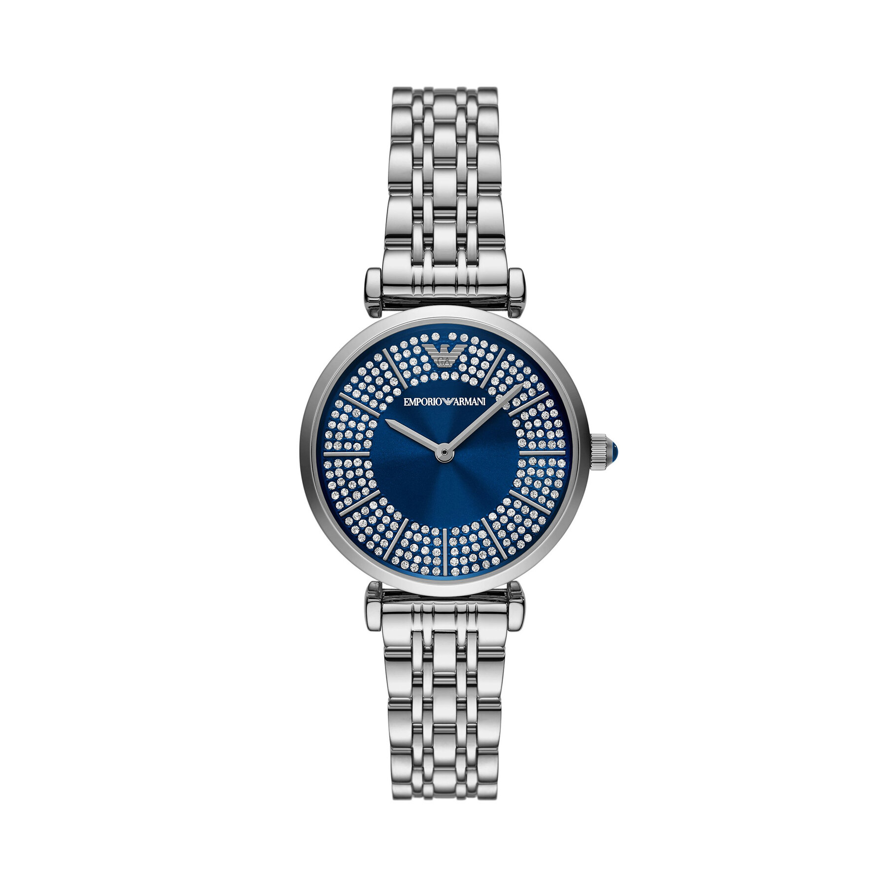 Emporio Armani Zegarek Gianni T-Bar AR11627 Srebrny