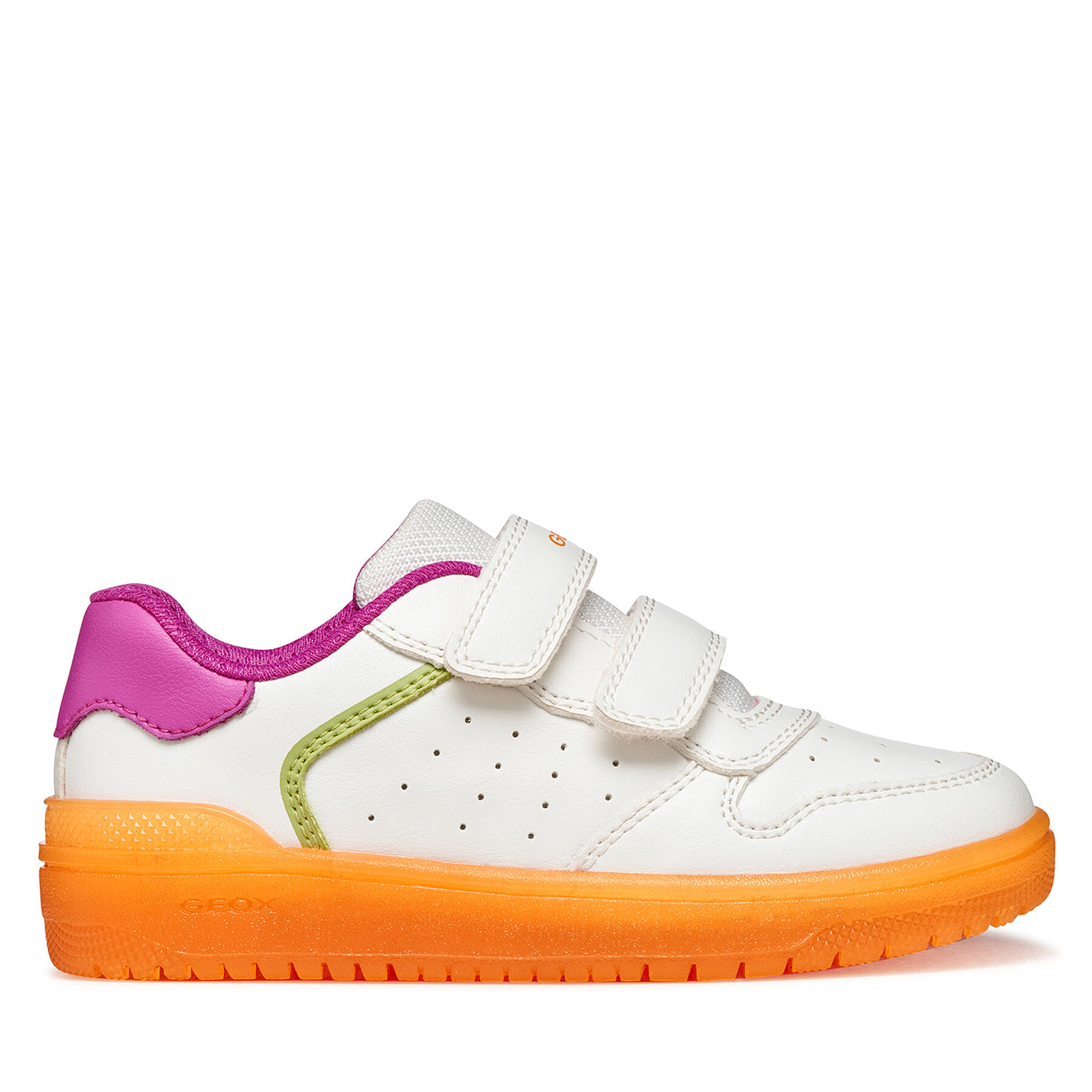 Geox Sneakersy J Washiba Girl J45HXB 0003W C0422 M Biały