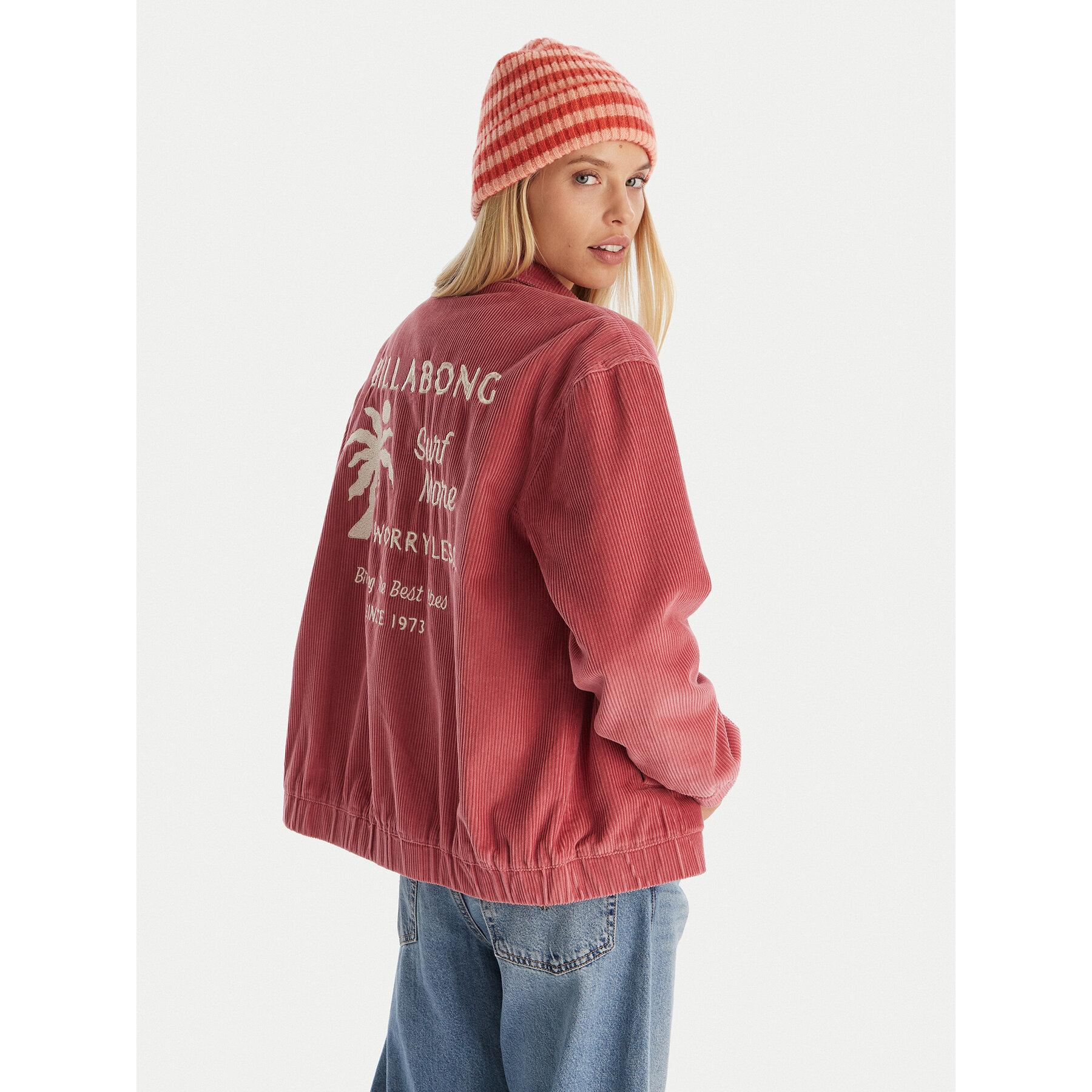 Billabong Kurtka przejściowa Chill Time EBJJK00174 Różowy Regular Fit