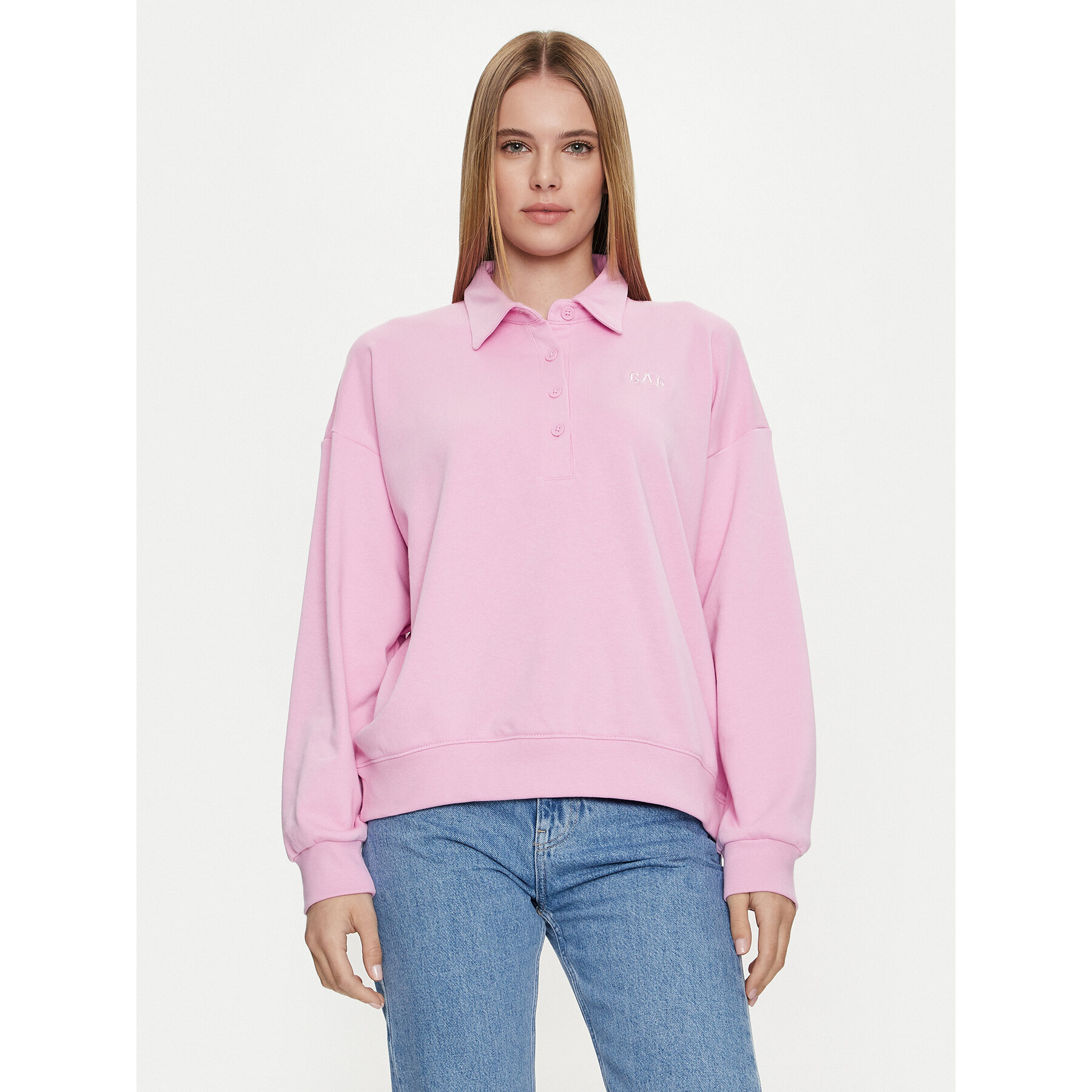 Gap Bluza 870977-01 Różowy Regular Fit