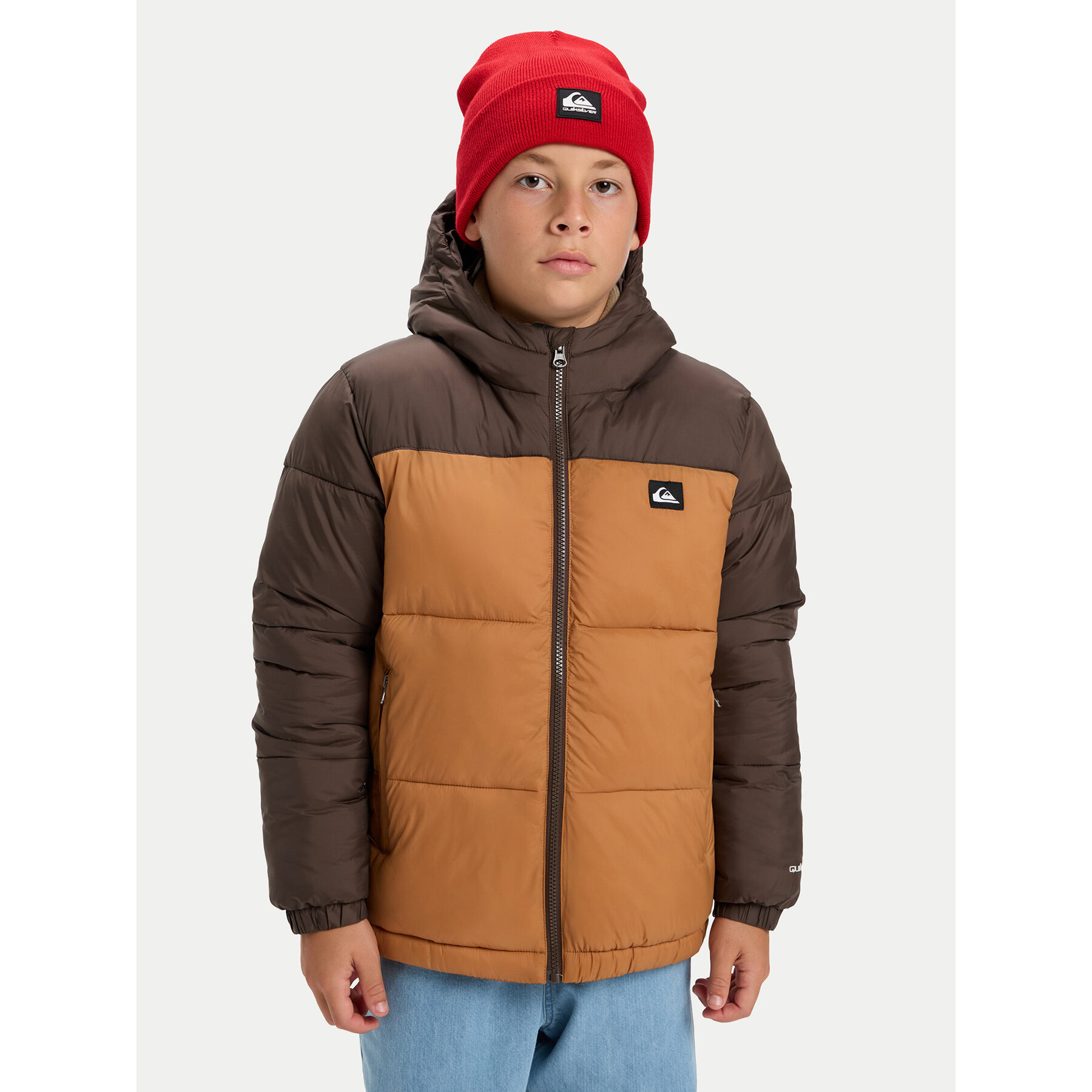 Quiksilver Kurtka zimowa Cold Days EQBJK03343 Pomarańczowy Regular Fit
