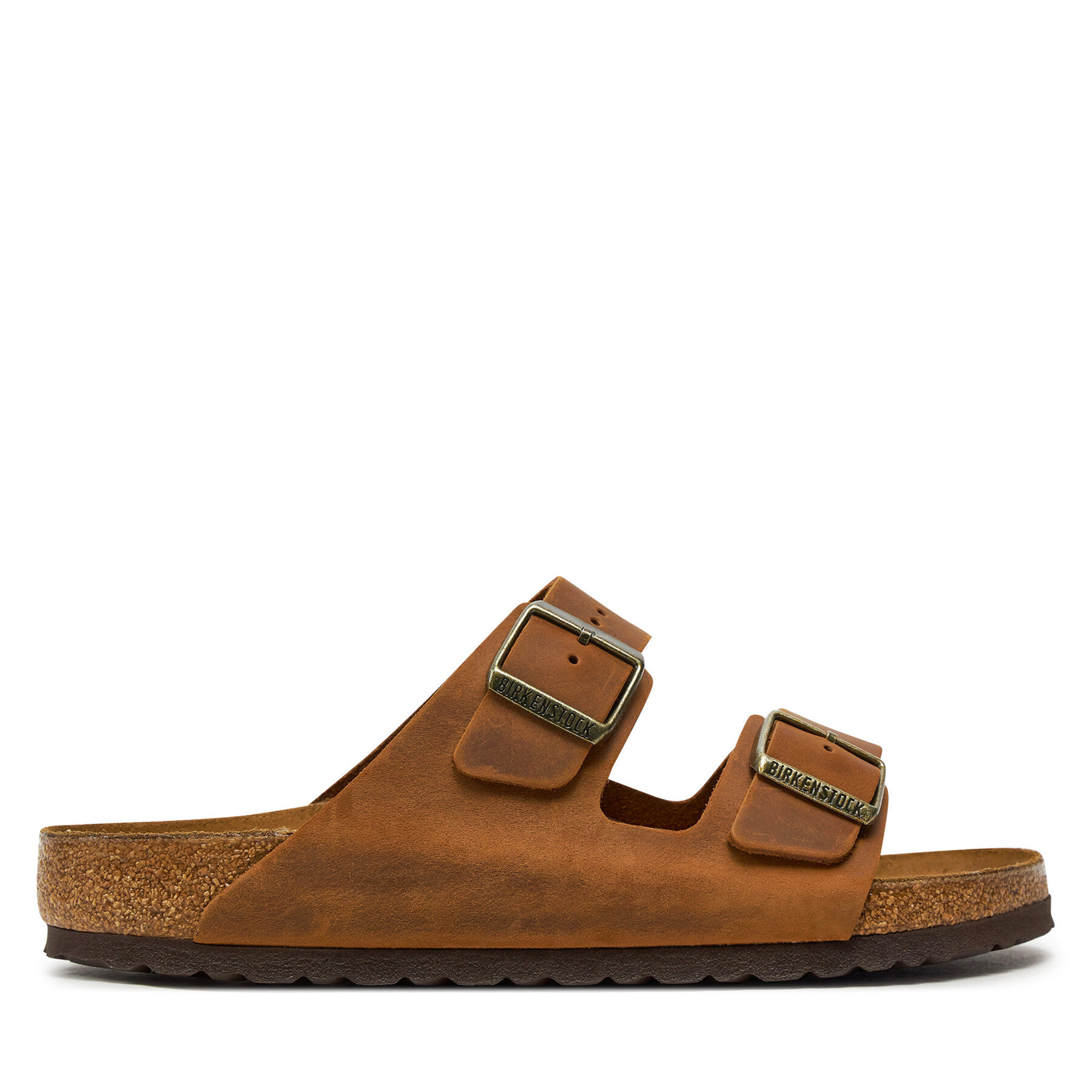 Birkenstock Klapki Arizona Leoi 1028272 Brązowy