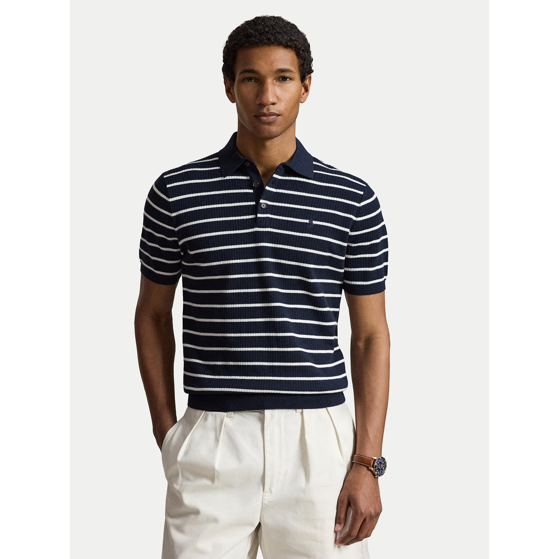 Polo Ralph Lauren Polo 710B17976001 Granatowy Regular Fit