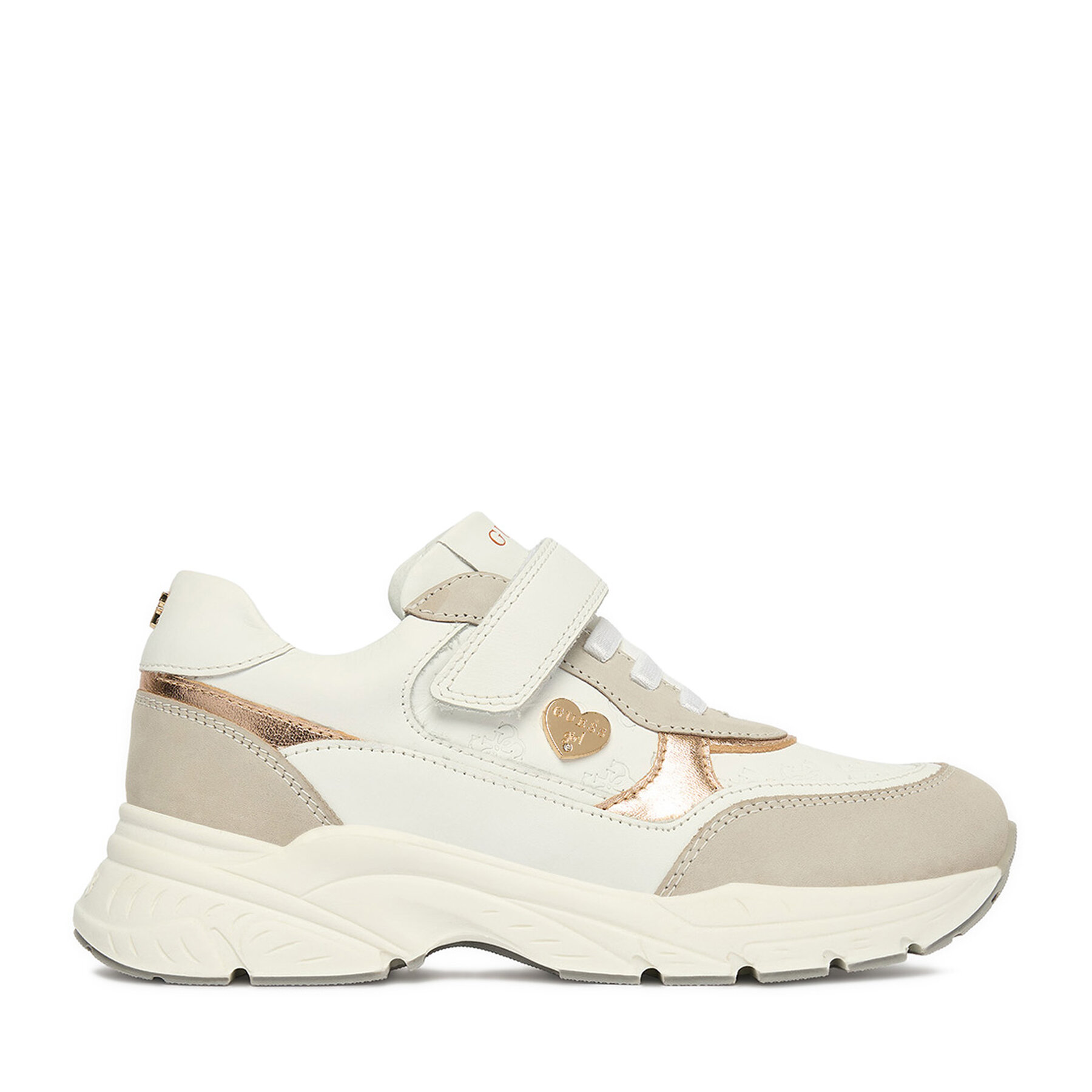 Guess Sneakersy CEO-CI12-TONIC-01 Biały