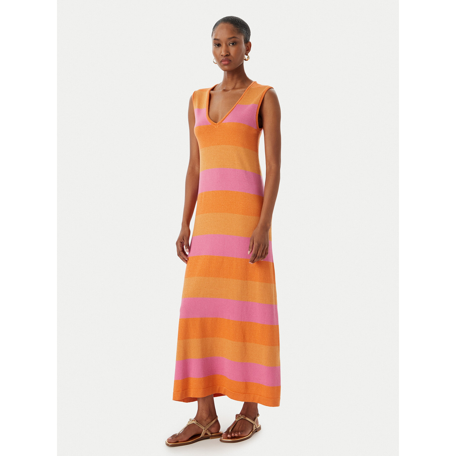 LOLA CASADEMUNT Sukienka codzienna MS2616041 Kolorowy Slim Fit