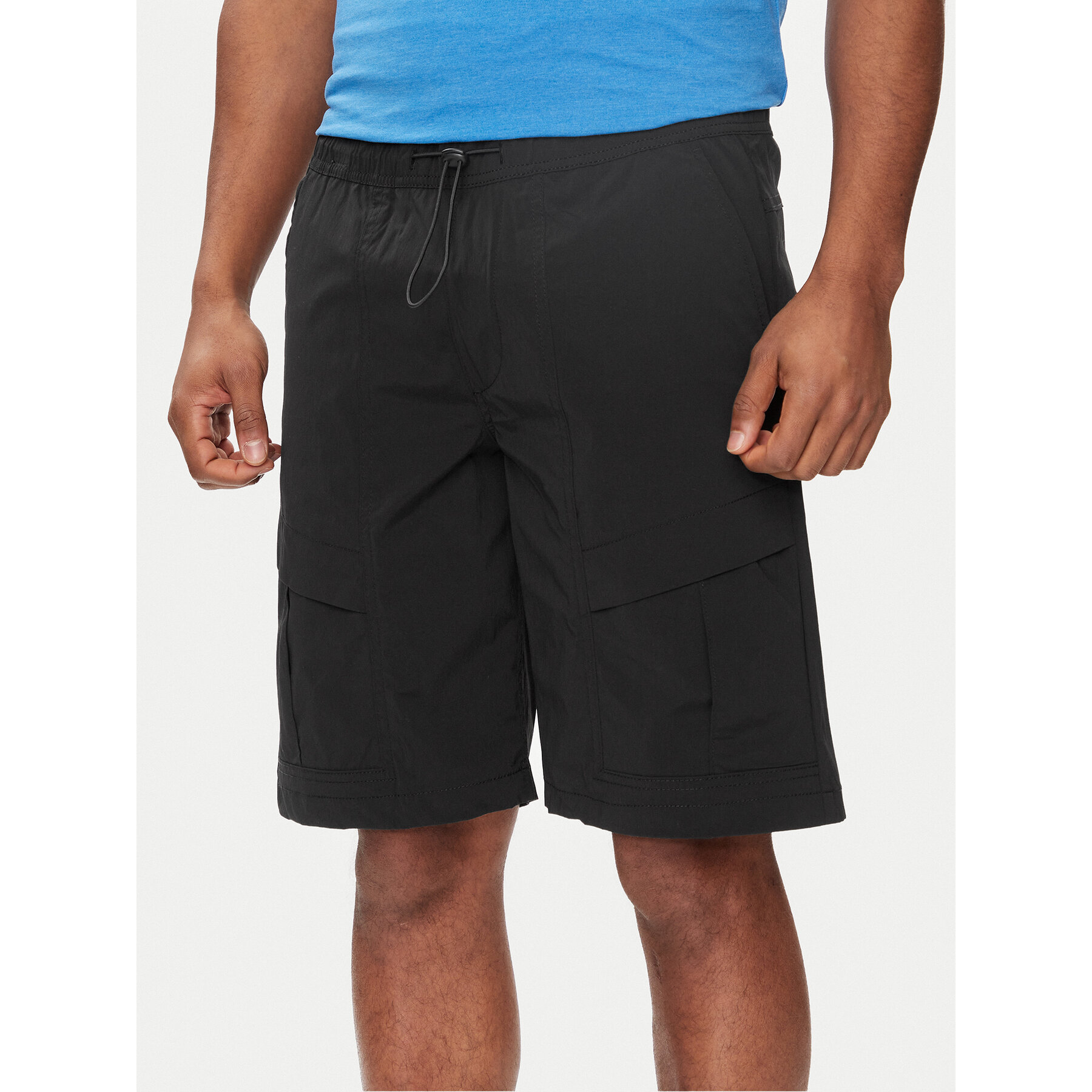 Jack & Jones Szorty materiałowe Velo 12249100 Czarny Regular Fit