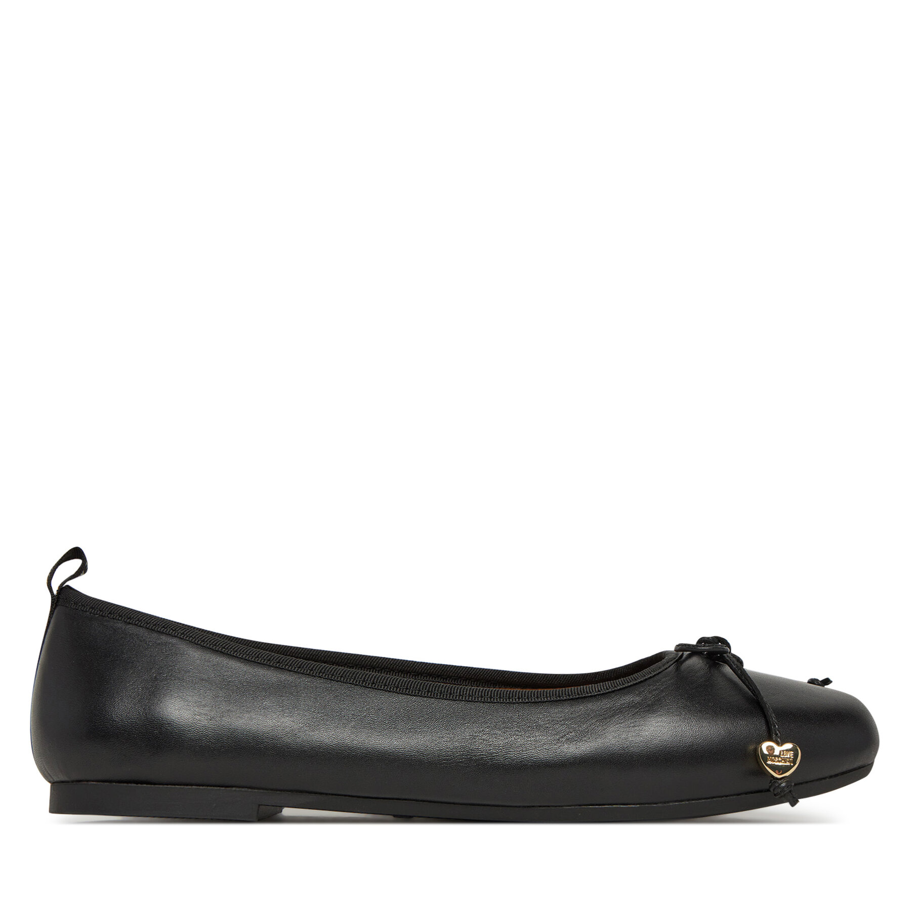 LOVE MOSCHINO Baleriny JA11051G0MIE0000 Czarny
