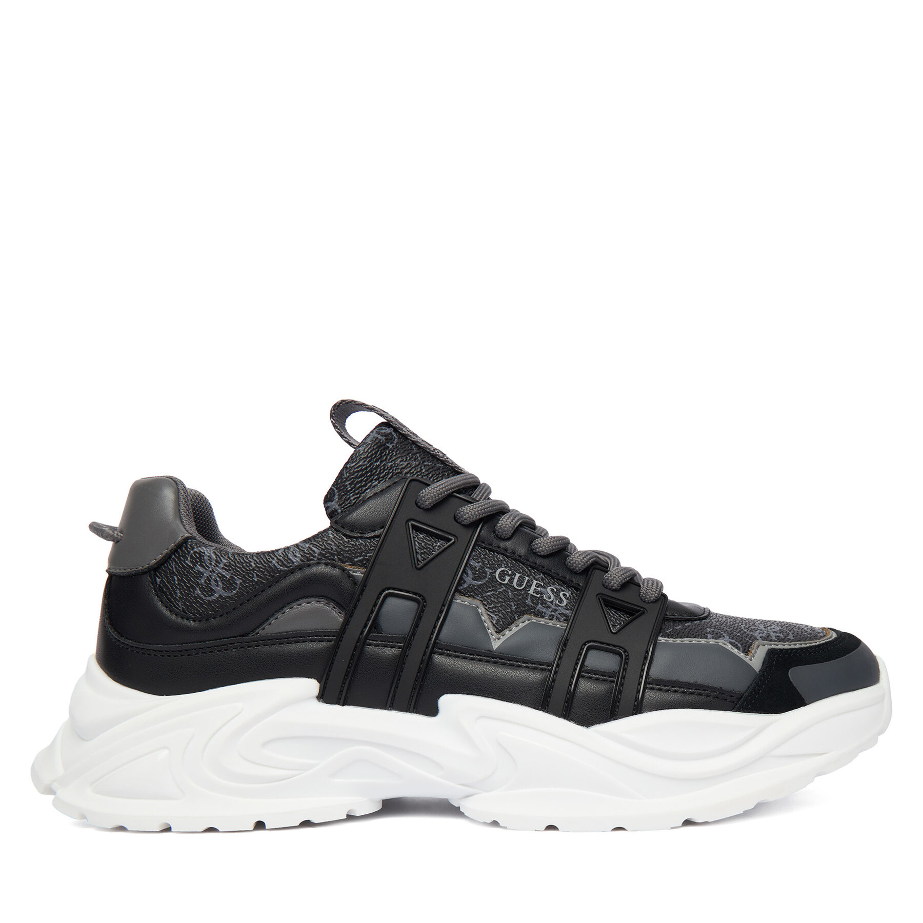 Guess Sneakersy FMPBEU FAL12 Czarny