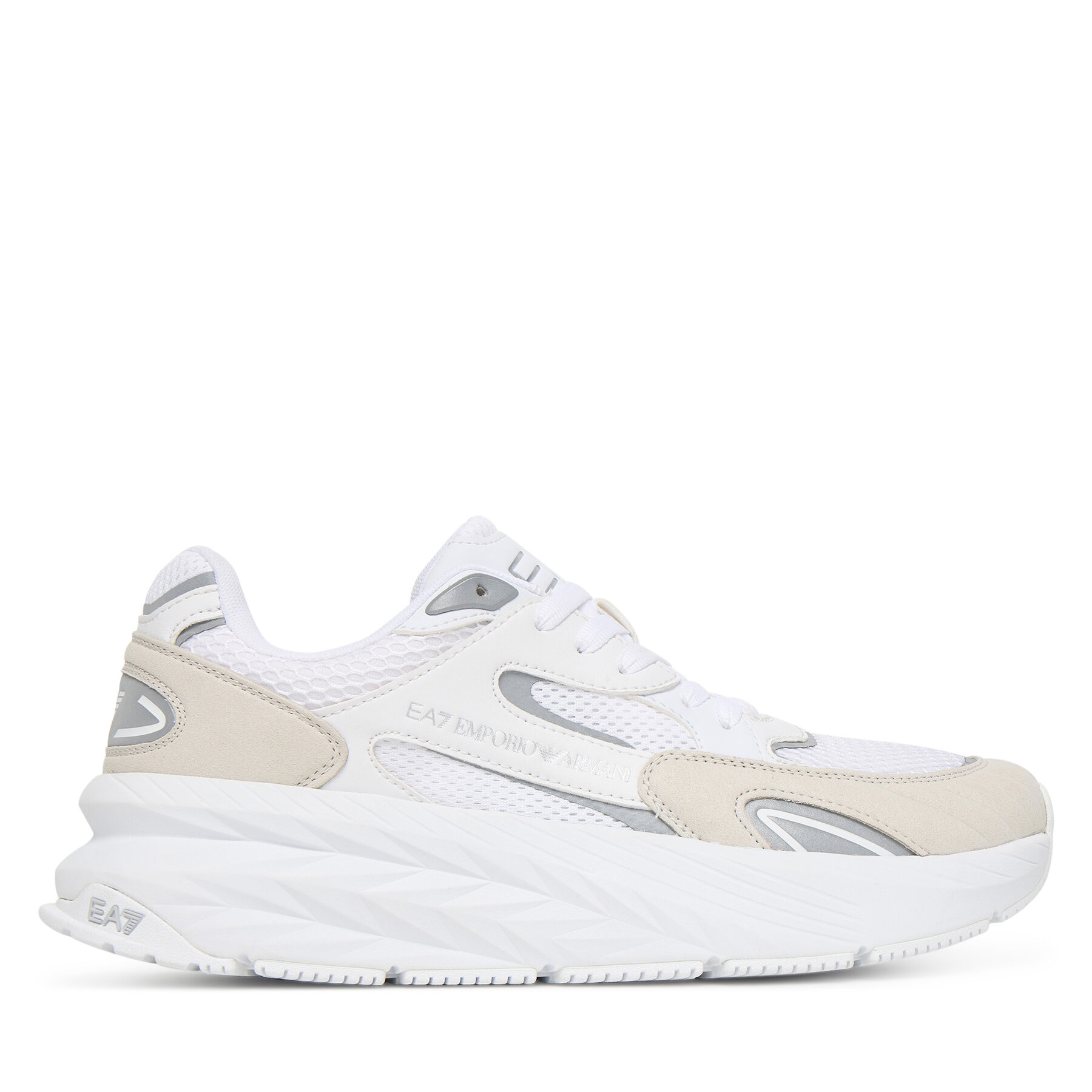 EA7 Emporio Armani Sneakersy 7X000342 AF18617 M0196 Biały