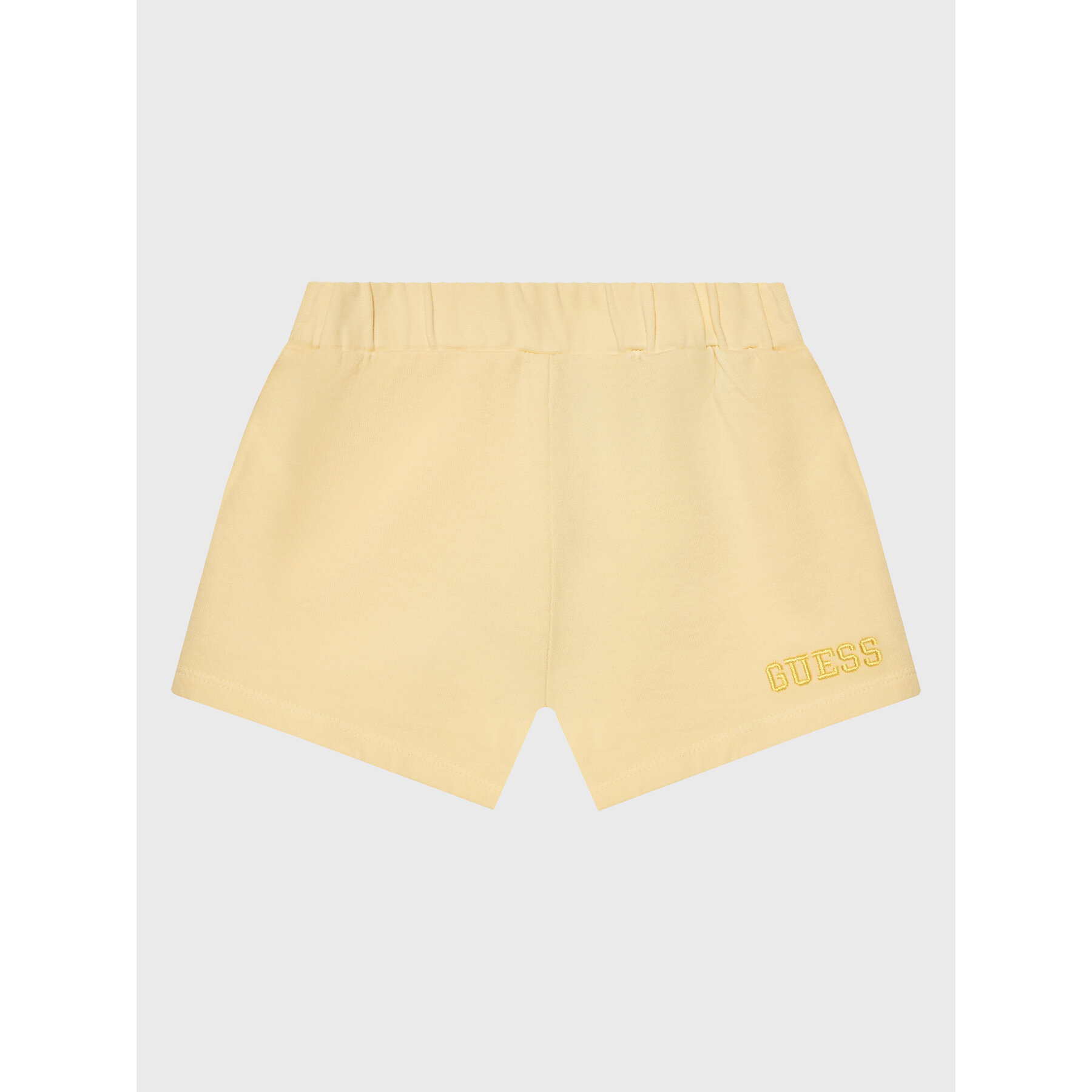 Guess Szorty materiałowe K3GD11 KA6R3 Beżowy Regular Fit
