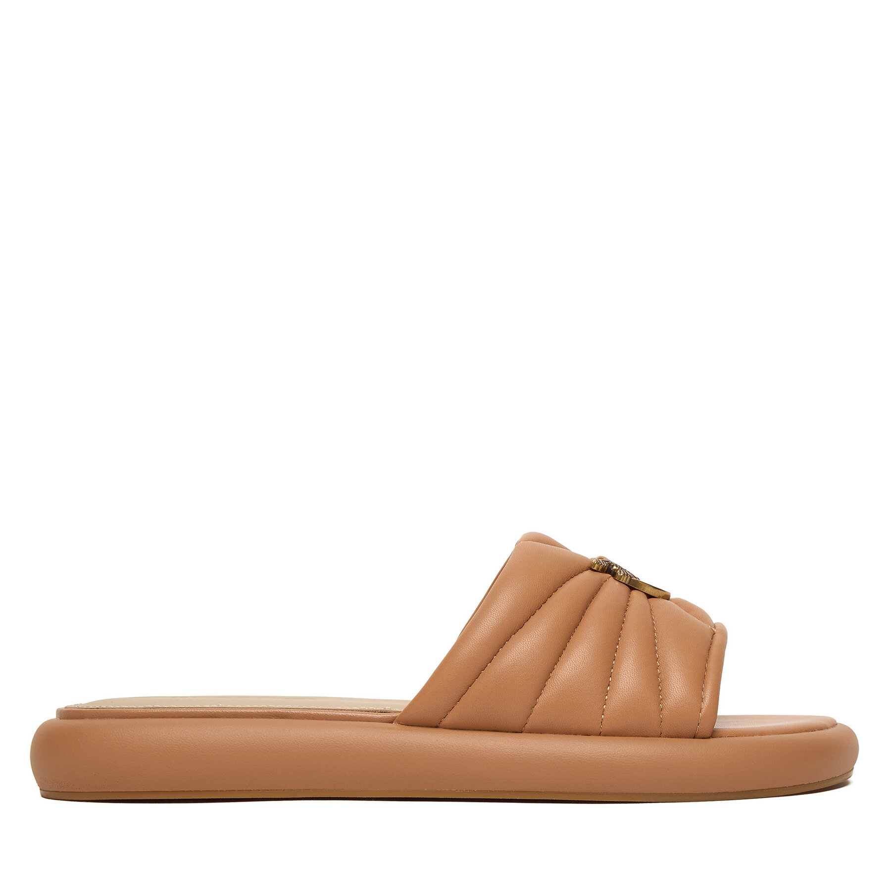 PINKO Klapki Fiona 03 SD0525 P003 Beżowy