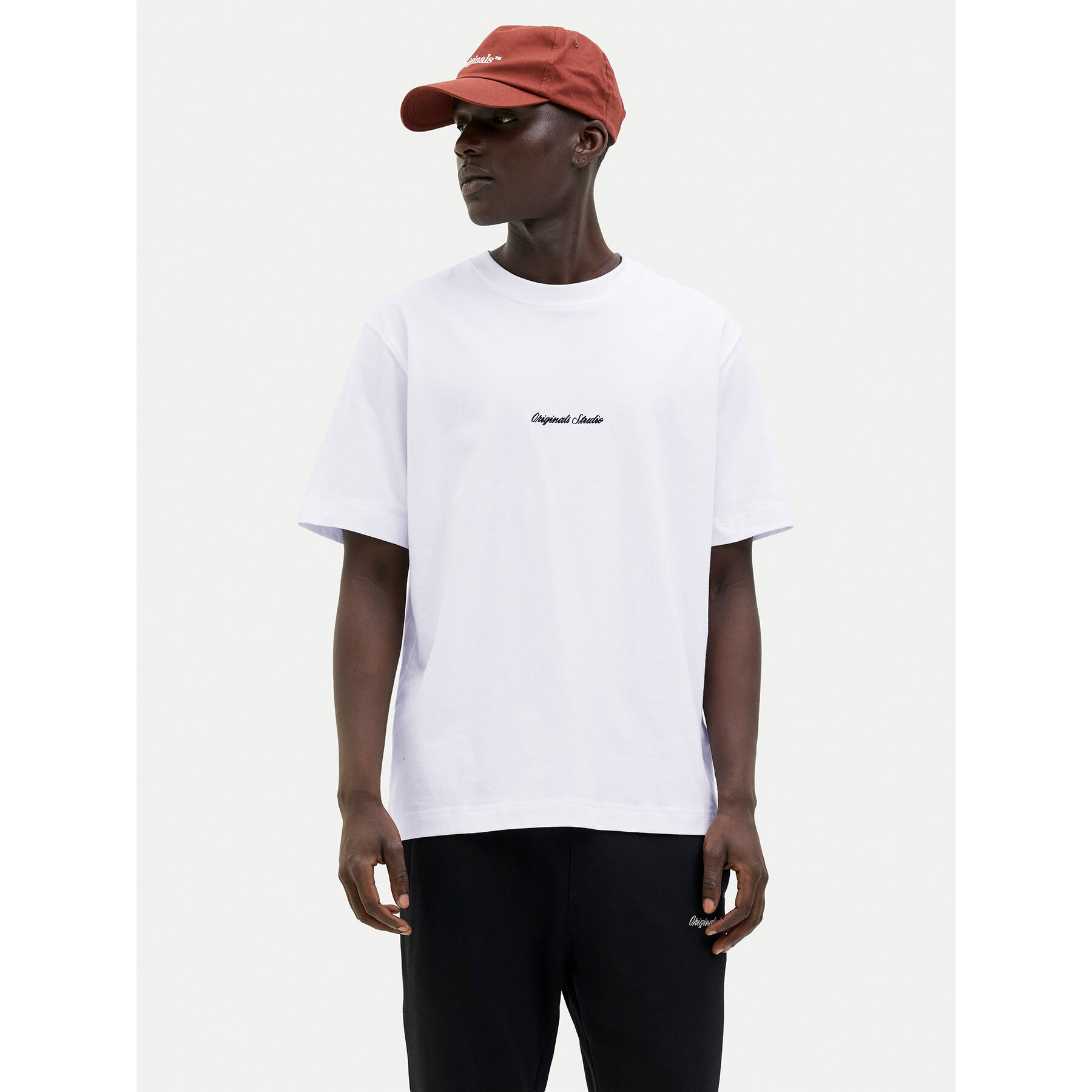 Jack & Jones T-Shirt Norrebro 12282892 Biały Relaxed Fit