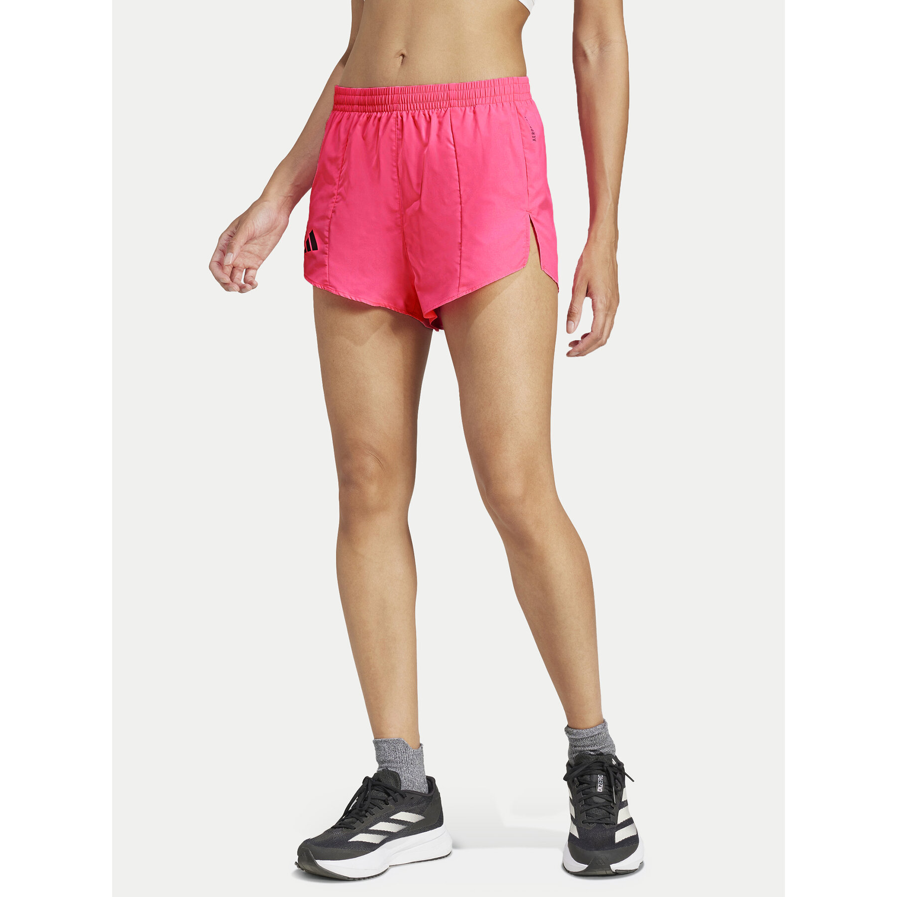 adidas Szorty sportowe Adizero Essentials JF3500 Różowy Regular Fit
