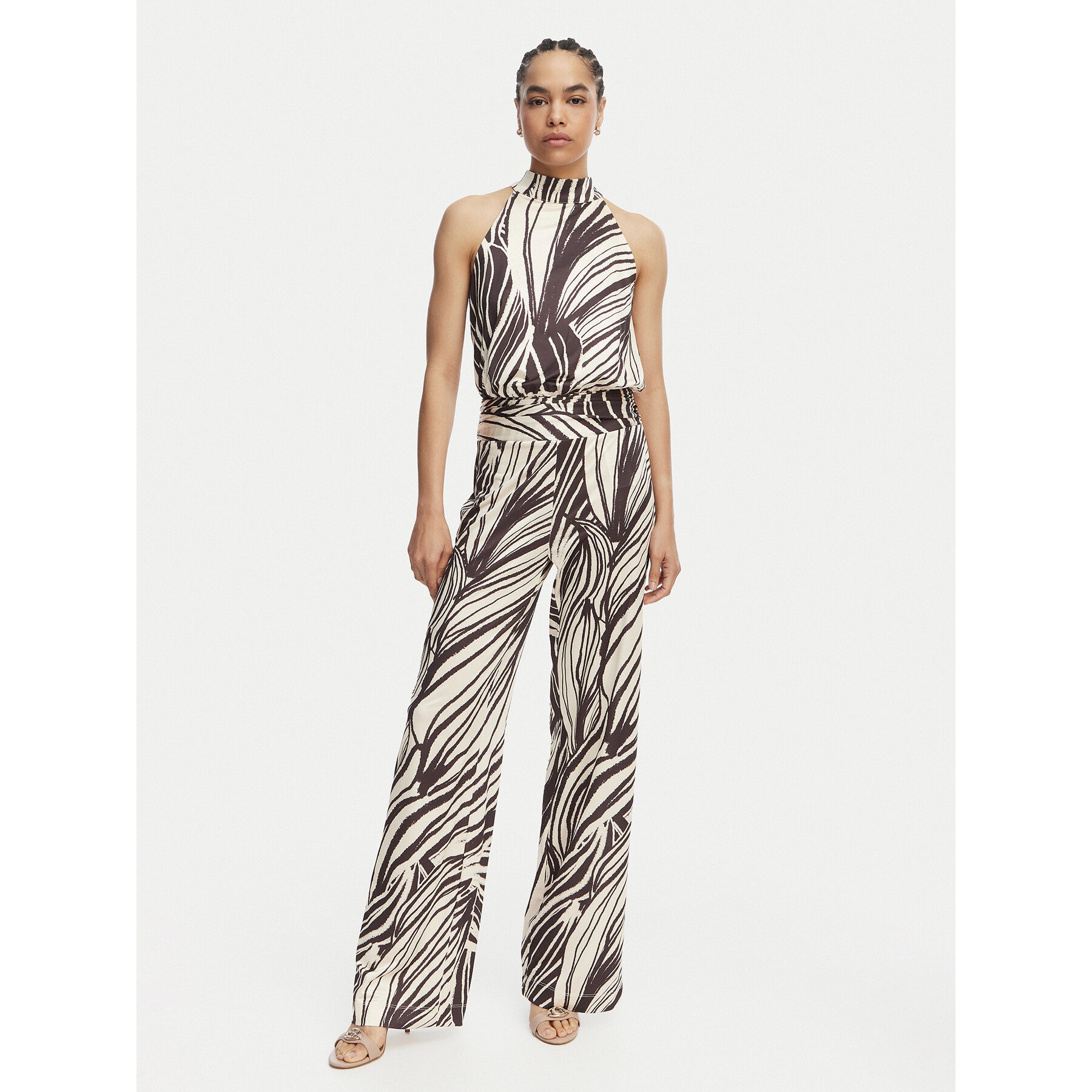 Guess Kombinezon W6GK12 K2937 Brązowy Regular Fit