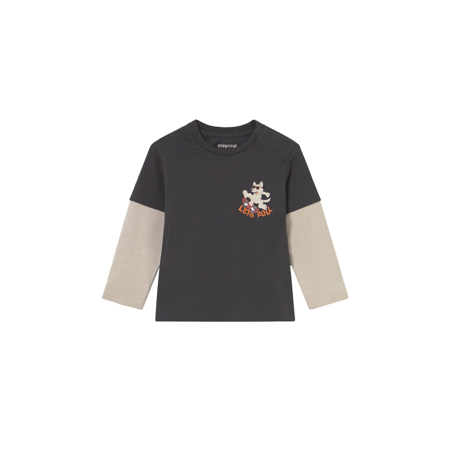 Mayoral Bluzka 2062 Czarny Regular Fit