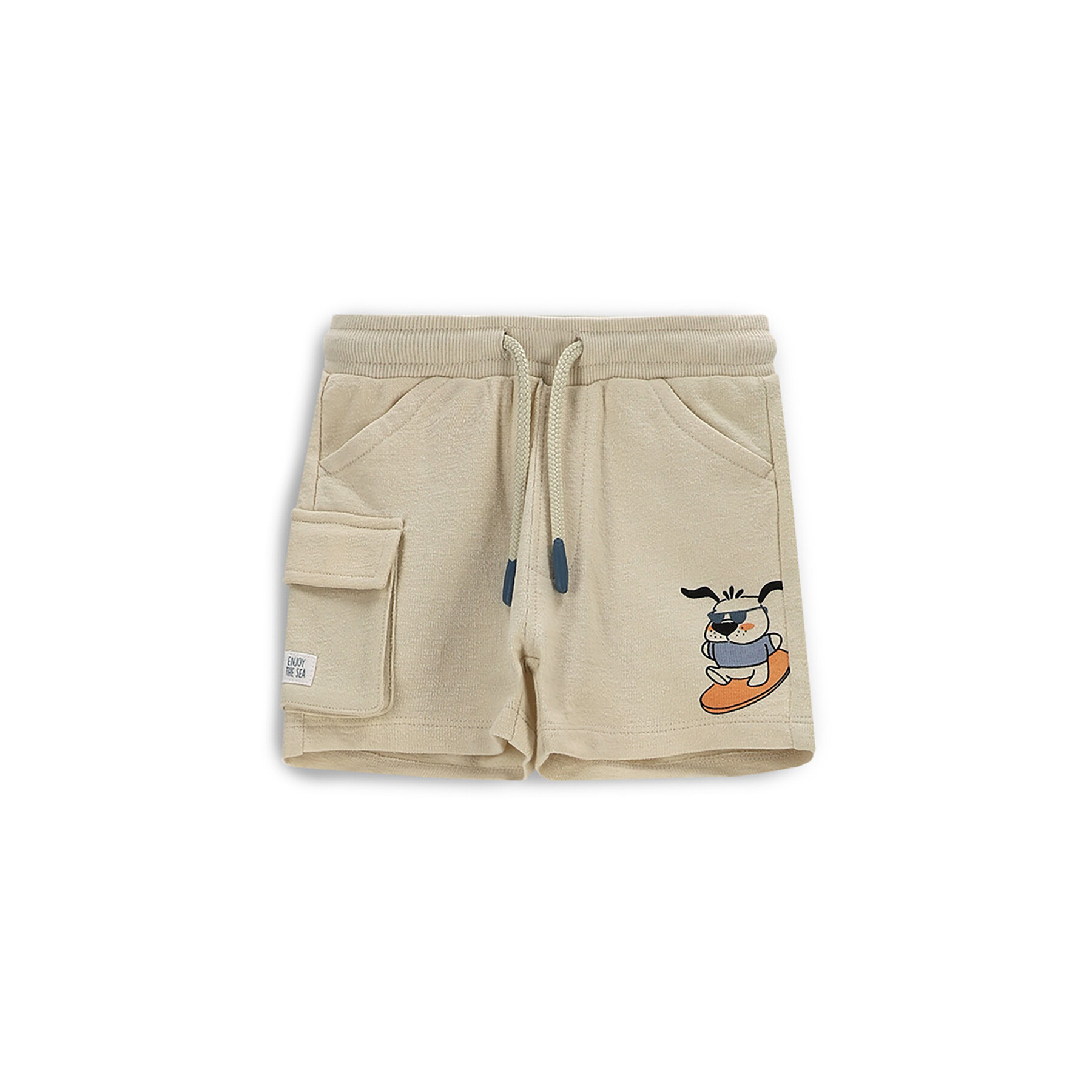 Coccodrillo Szorty sportowe WC5120503HBN Beżowy Regular Fit