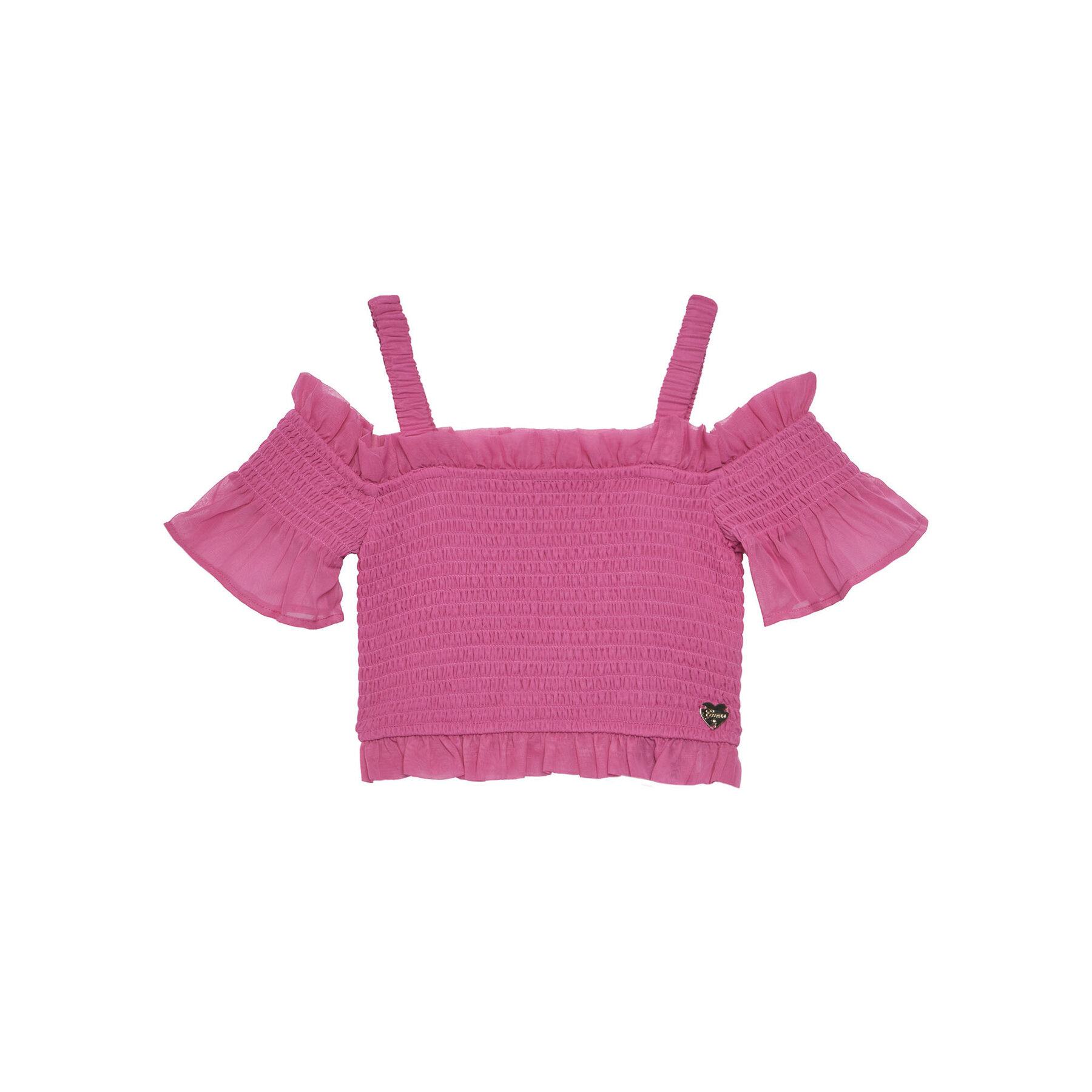 Guess Bluzka J5GH02 WA2T0 Różowy Regular Fit