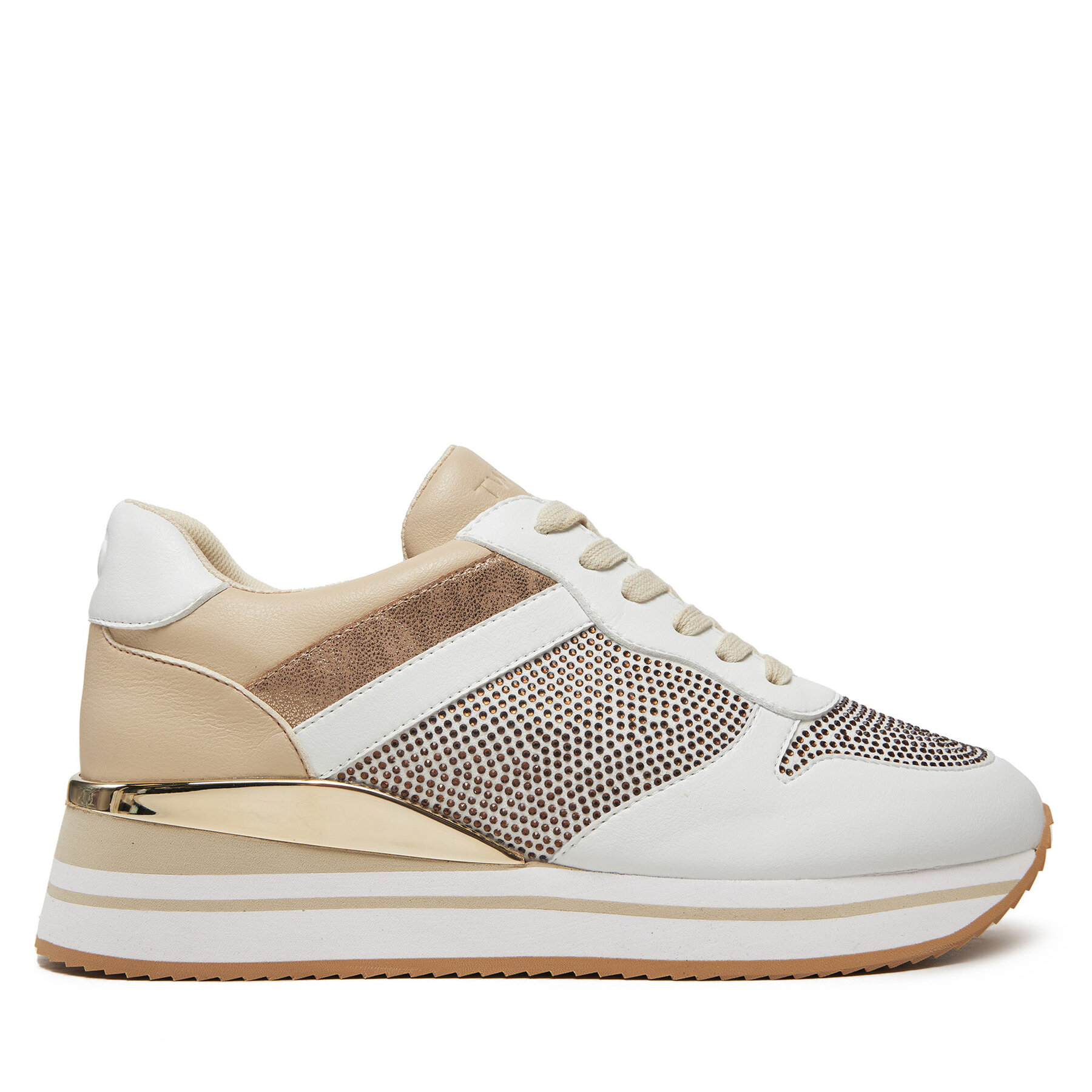 TWINSET Sneakersy 242TGT18A Biały