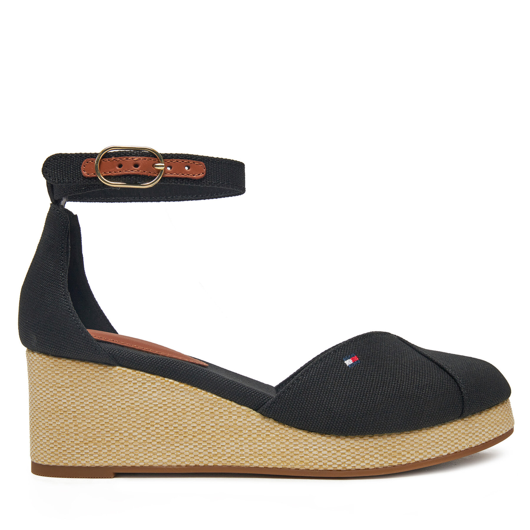 Tommy Hilfiger Espadryle FW0FW08657 Czarny