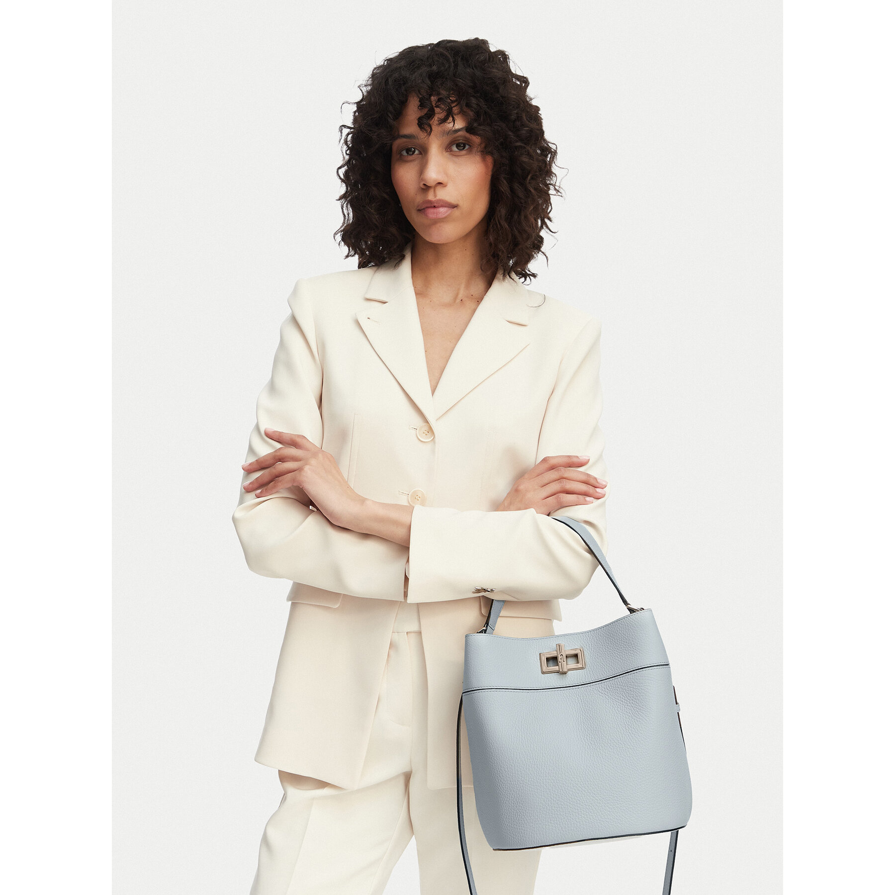 Furla Torebka Amelia M Bucket WB01953 HSF000 CN AR300 Szary