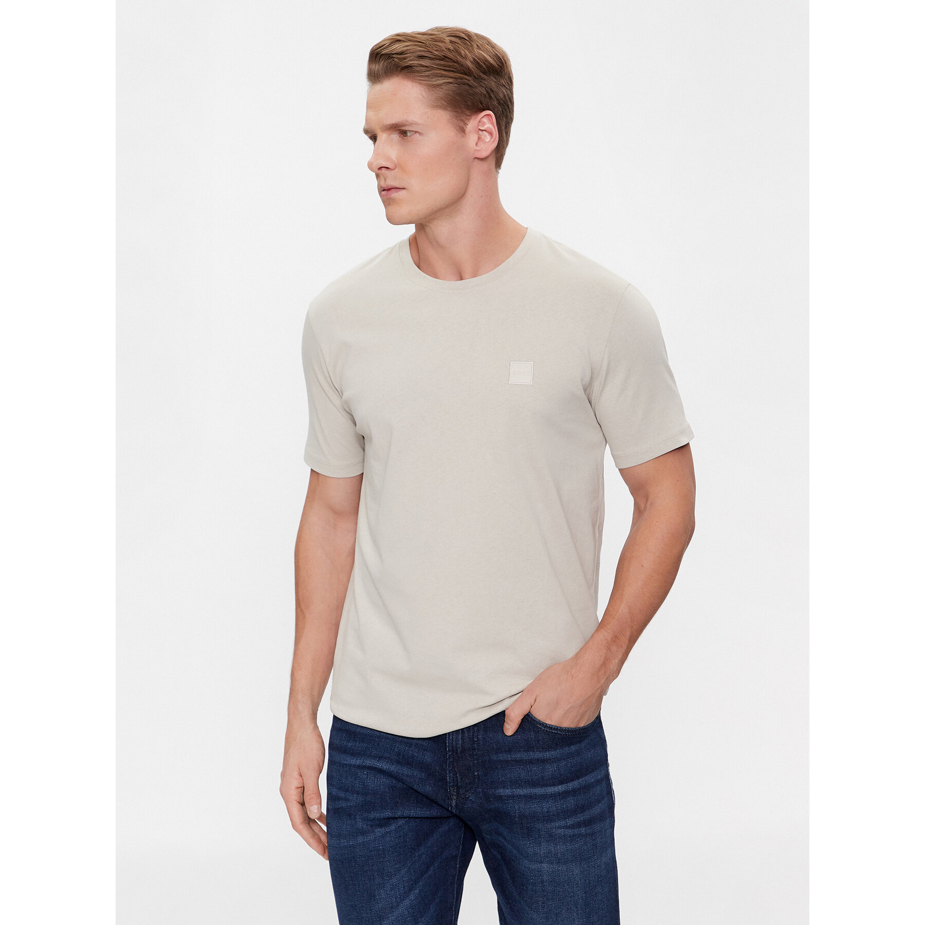 Boss T-Shirt Tales 50508584 Beżowy Relaxed Fit
