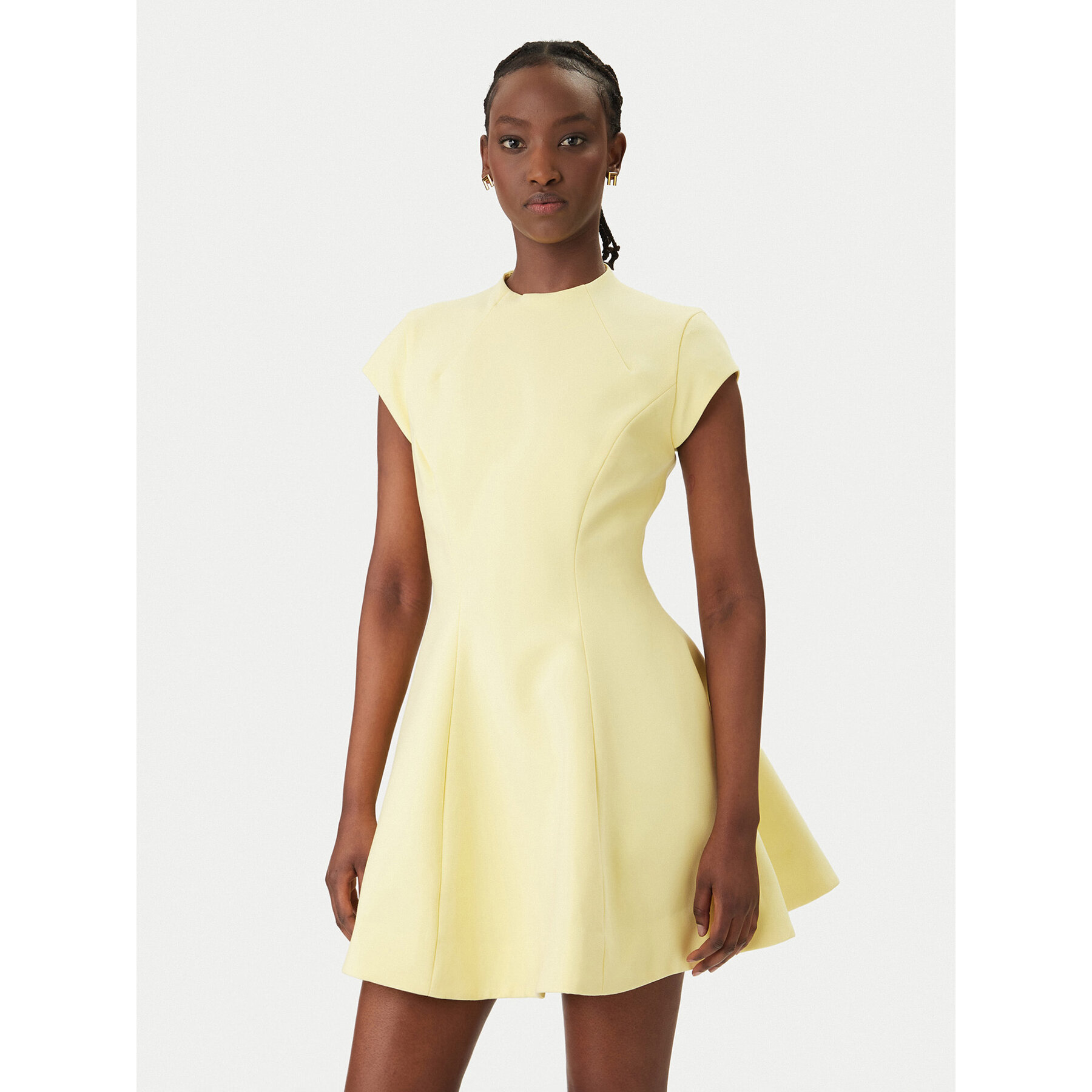 Bardot Sukienka koktajlowa Beckett 60382DB Żółty Regular Fit
