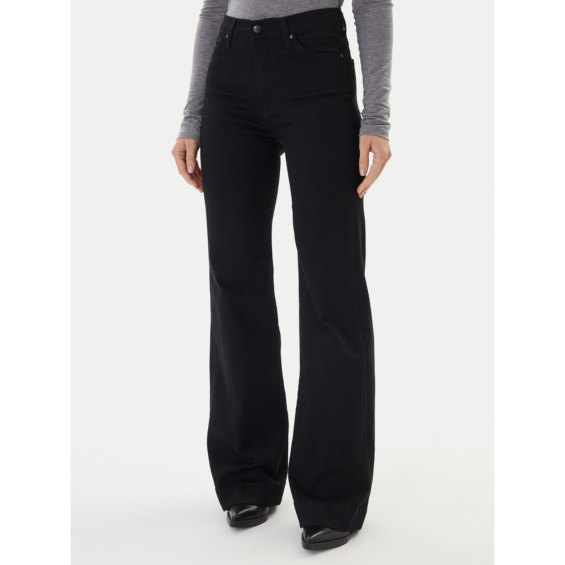 JOOP! Jeans Jeansy 30048902 Czarny Wide Fit