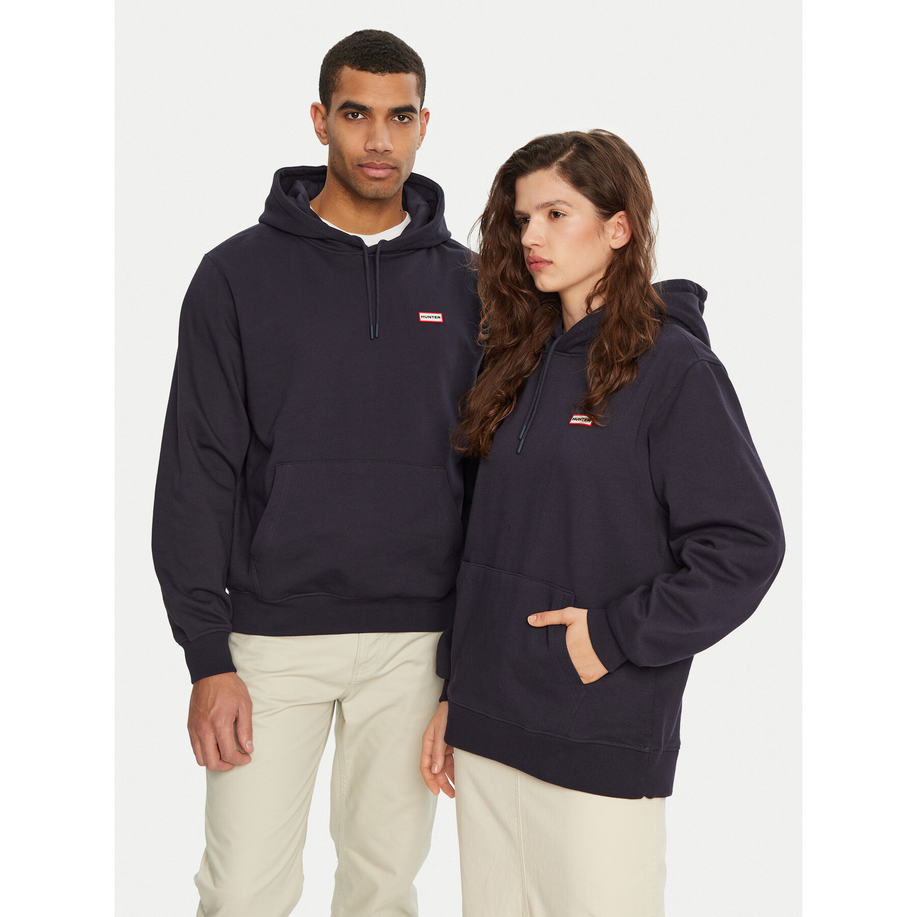 Hunter Bluza HARU0008242 Granatowy Regular Fit