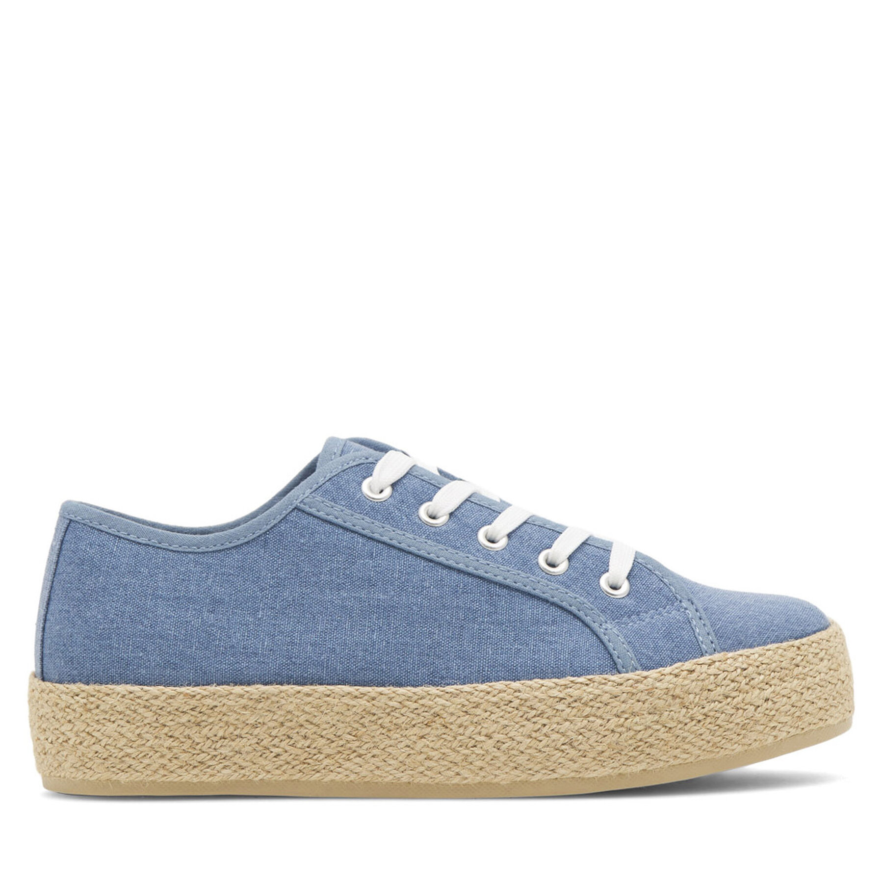 DeeZee Espadryle WSS21067-01A Niebieski