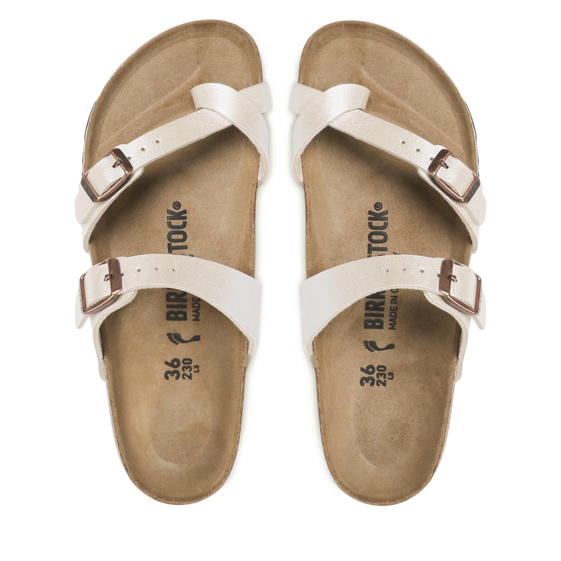 Birkenstock Japonki Mayari 1020664 Écru