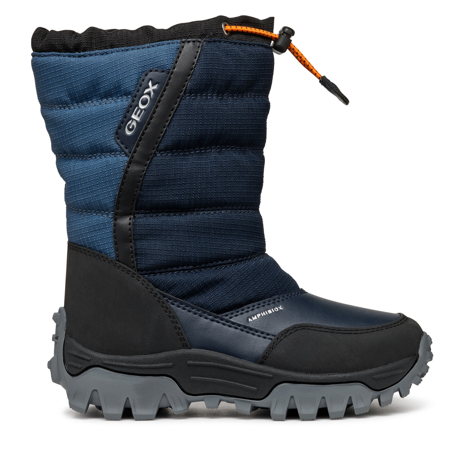 Geox Śniegowce J Himalaya Boy B Abx J26FRA 0FU54 C0693 M Granatowy