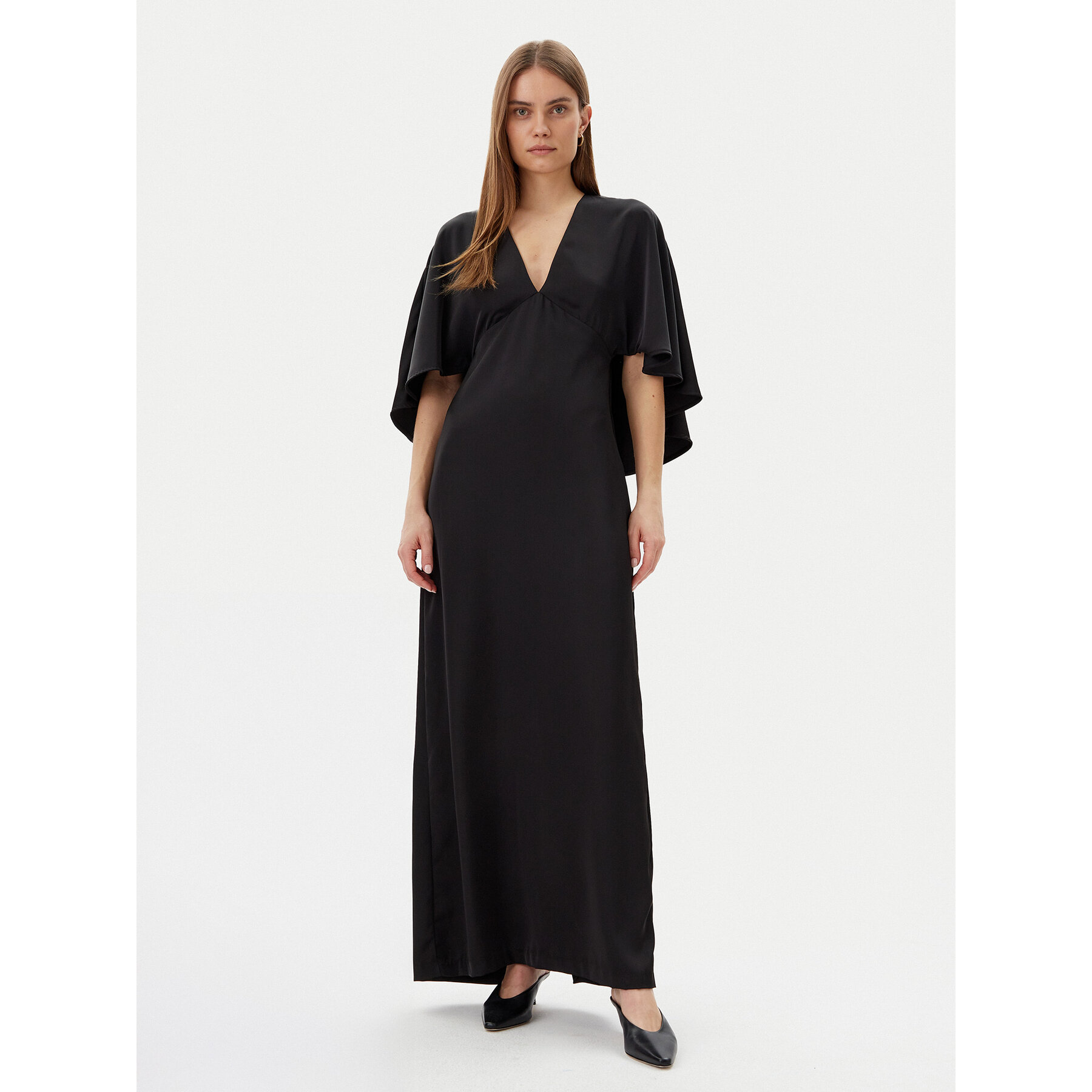 LOLA CASADEMUNT Sukienka wieczorowa MS2516014 Czarny Slim Fit