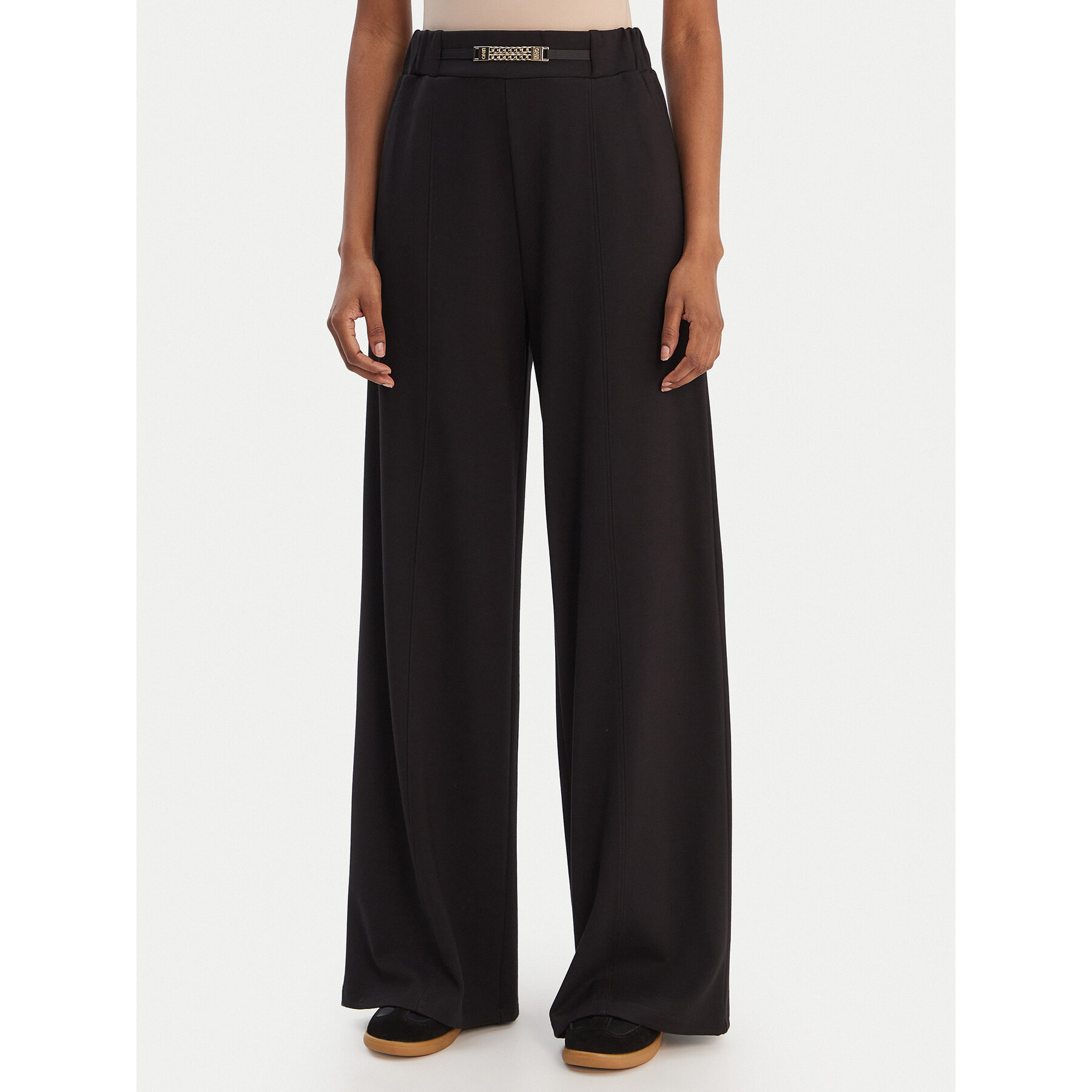 Liu Jo Sport Spodnie dresowe TA6026 JS182 Czarny Relaxed Fit