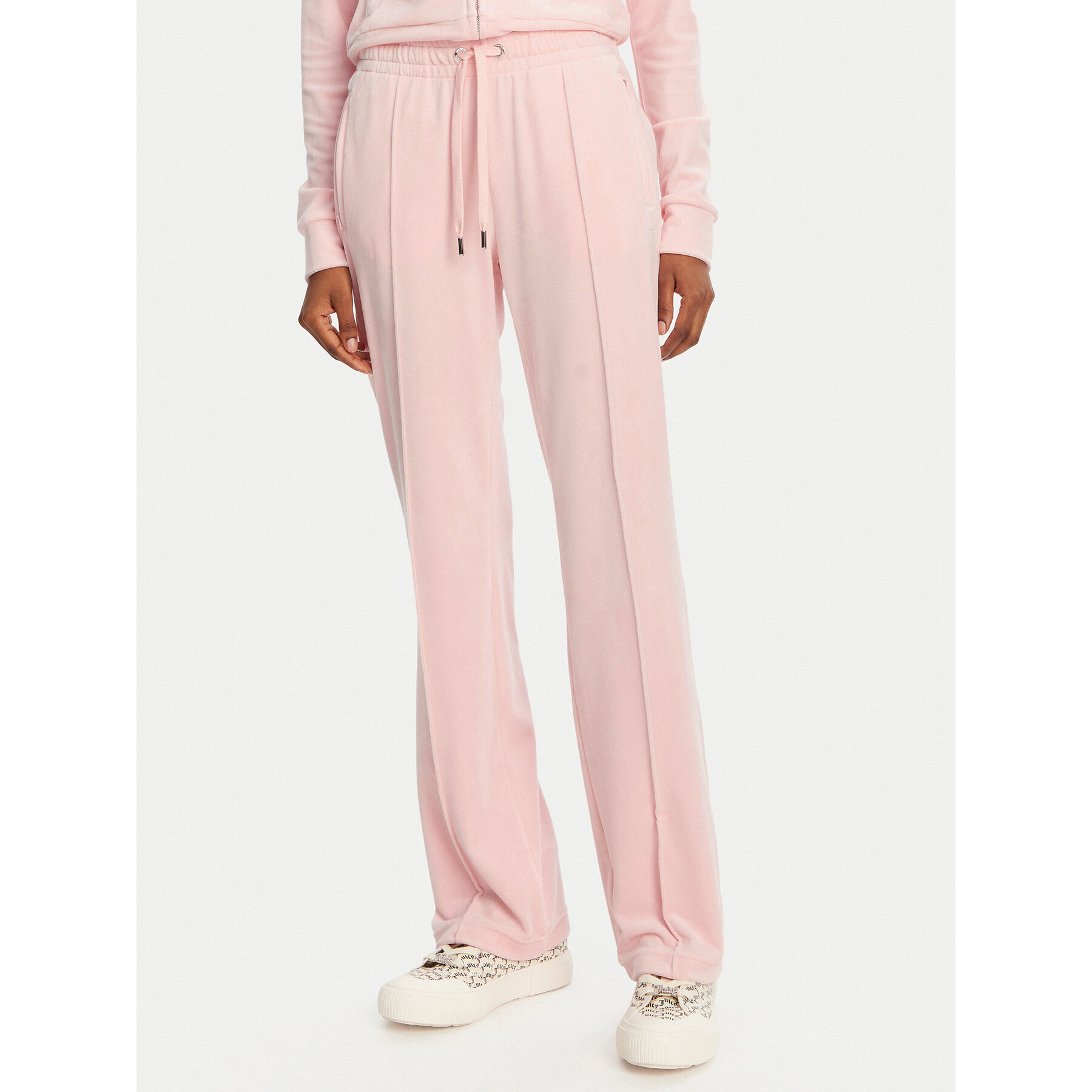 Juicy Couture Spodnie dresowe Tina JCAPW045 Różowy Regular Fit