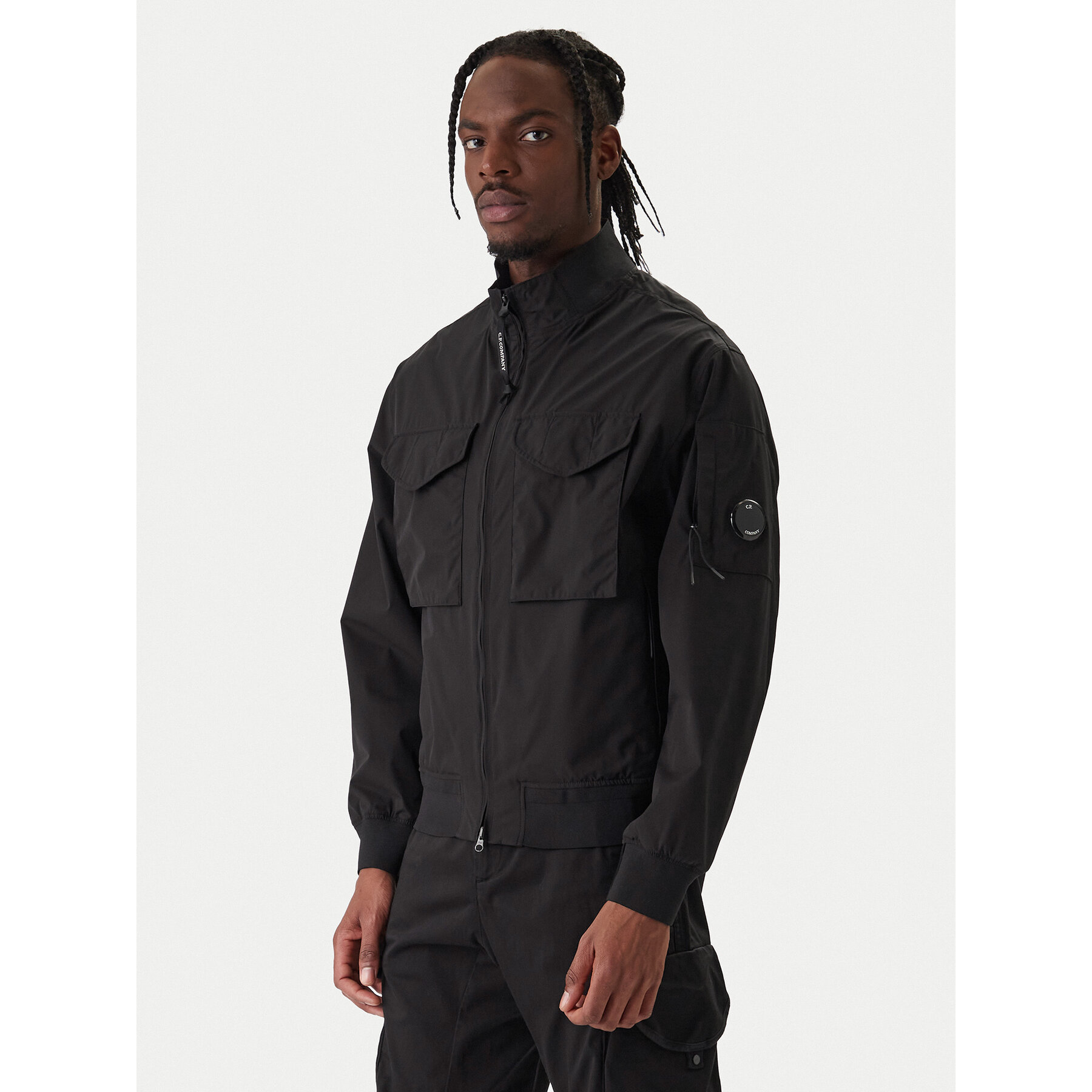 C.P. Company Kurtka przejściowa 20CMOW012A 110264A Czarny Regular Fit