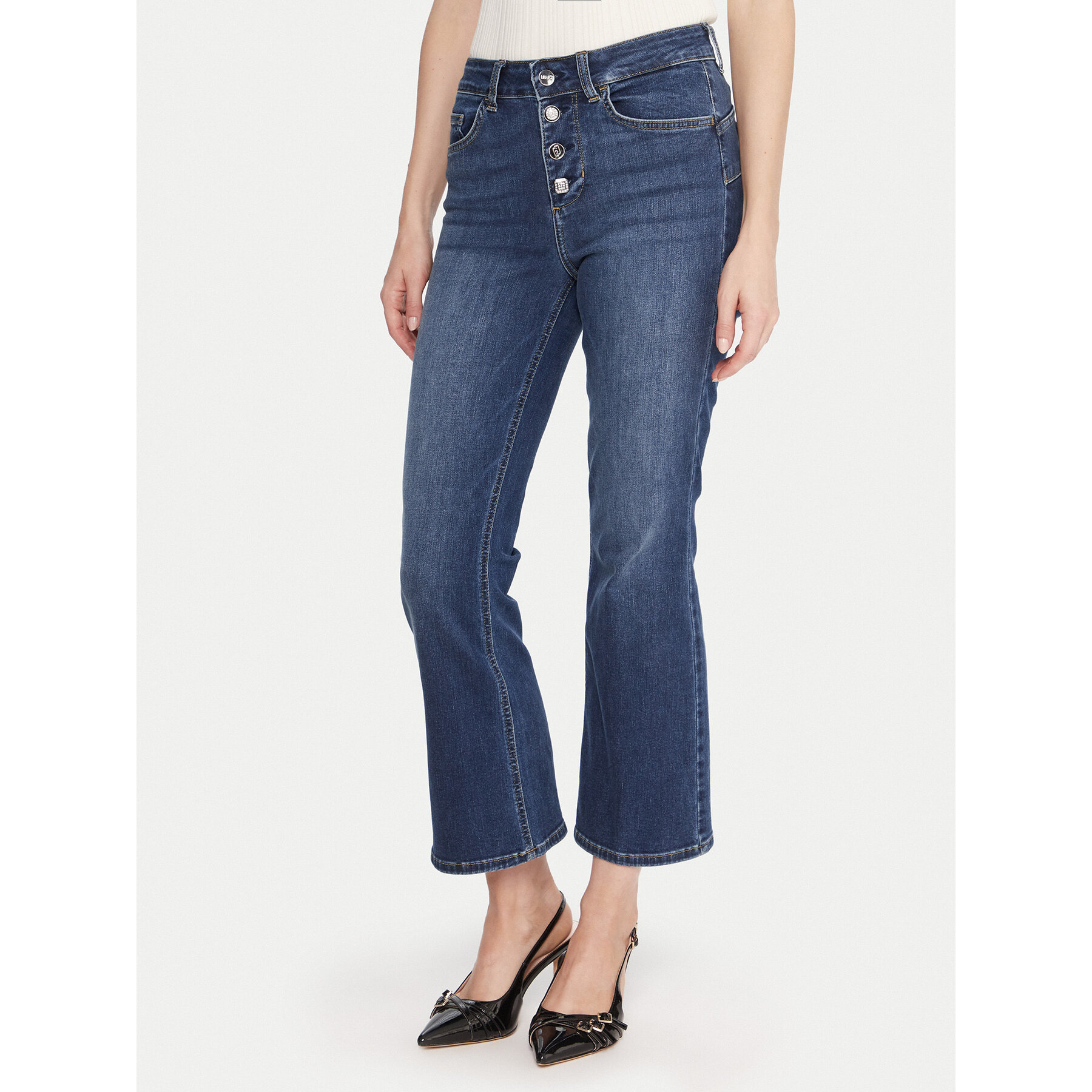 Liu Jo Jeansy UF5040 D4615 Niebieski Bottom Up Fit