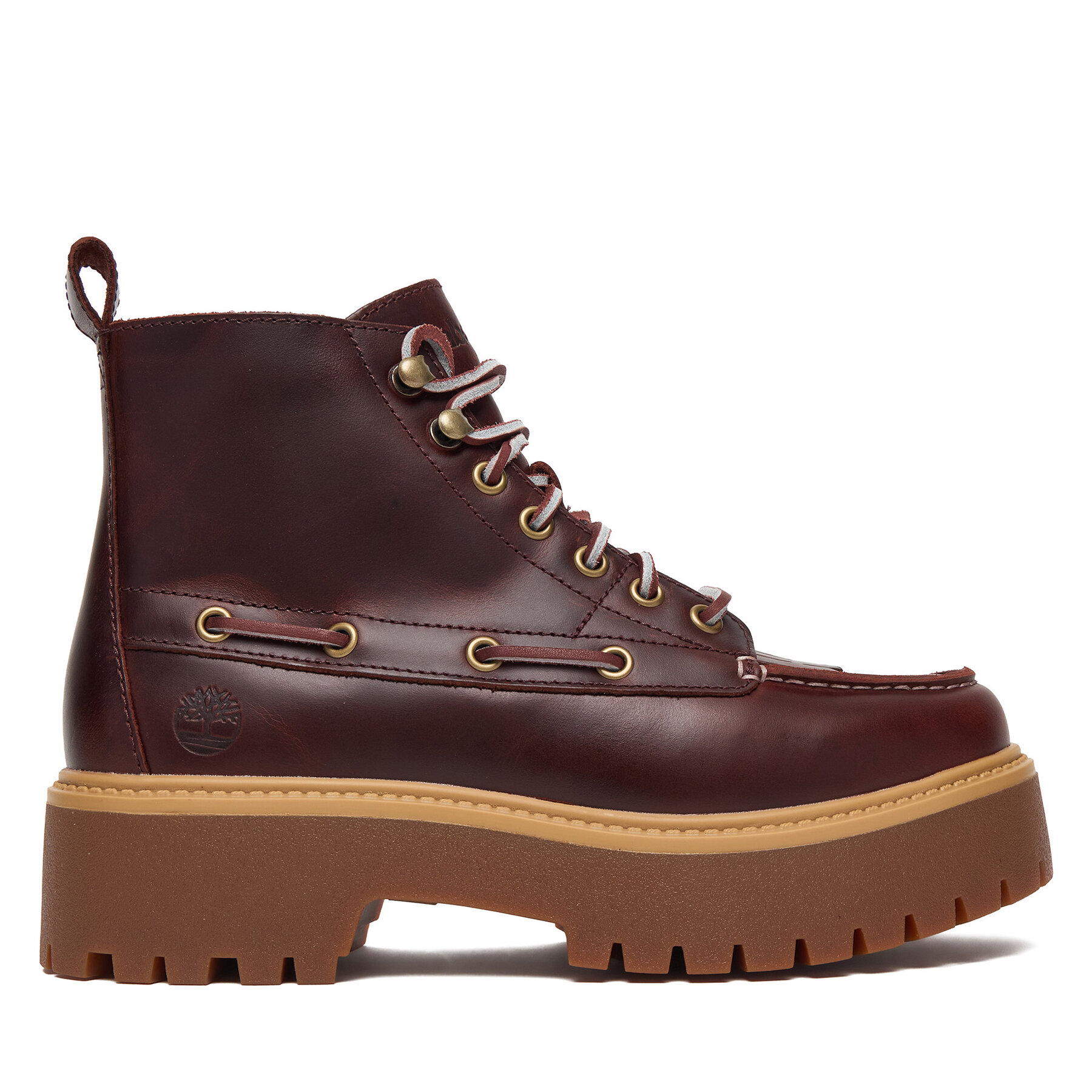 Timberland Trzewiki Stone Street Mid TB0A27YZEIW1 Bordowy