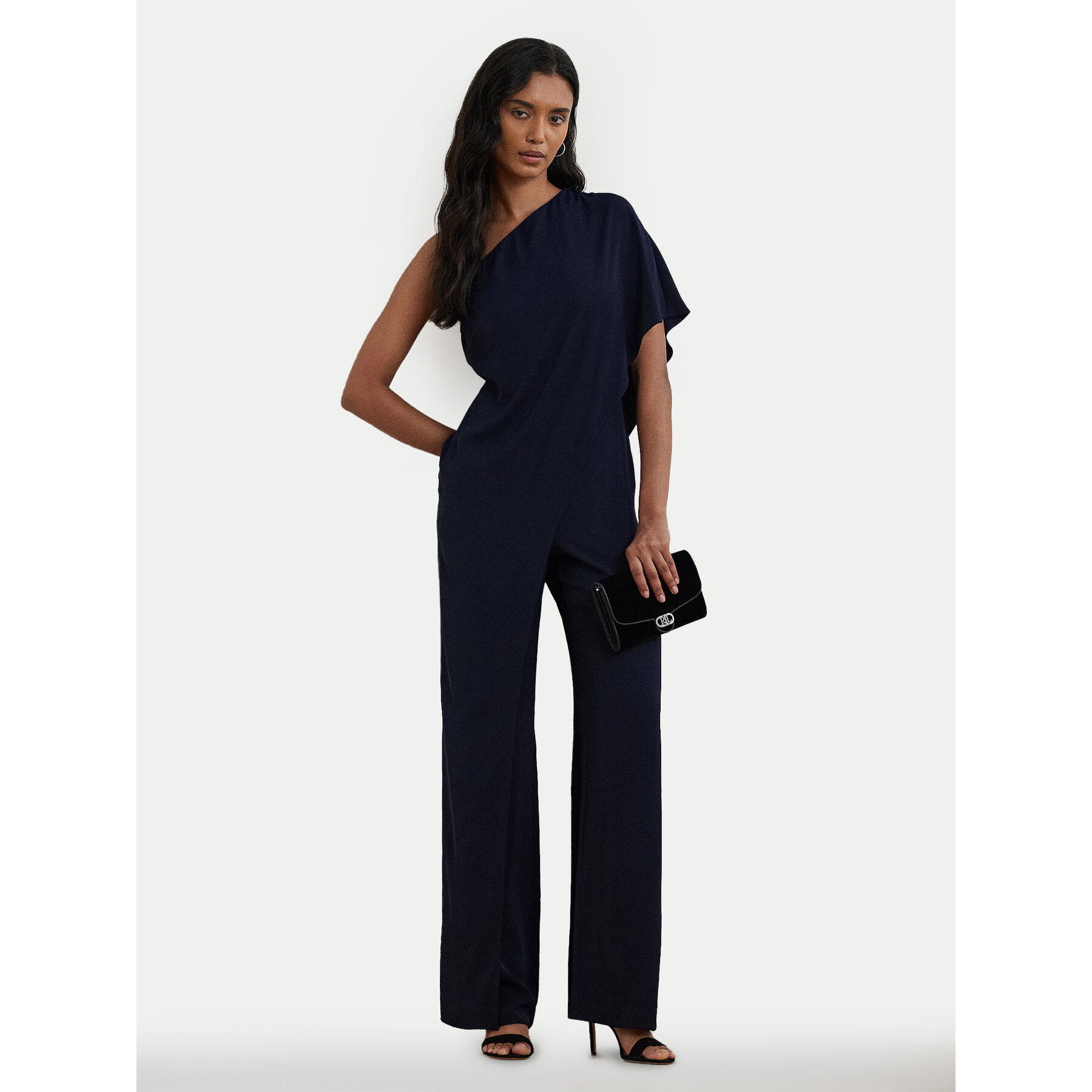 LAUREN RALPH LAUREN Kombinezon 2,53909E+11 Granatowy Regular Fit