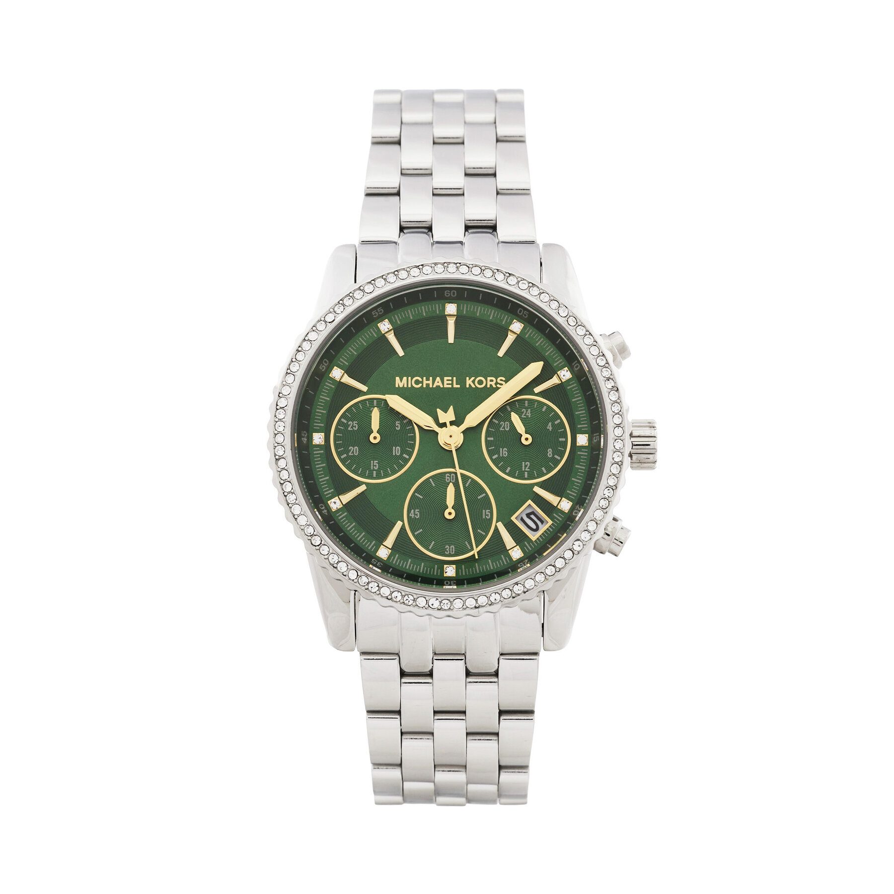 Michael Kors Zegarek Bryant Chrono MK7583 Srebrny