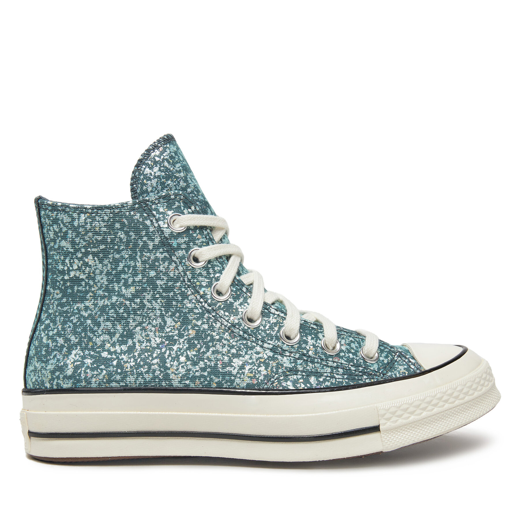 Converse Trampki Chuck 70 Glitter Hi A10097C 486 Niebieski