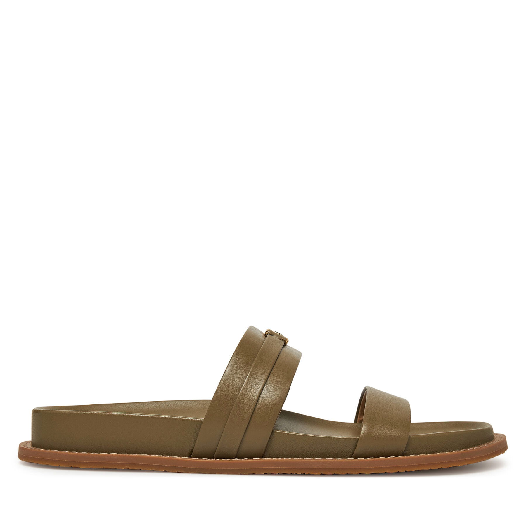 MICHAEL Michael Kors Klapki Mandy Flat Sandal 40S5MAFS2L Zielony