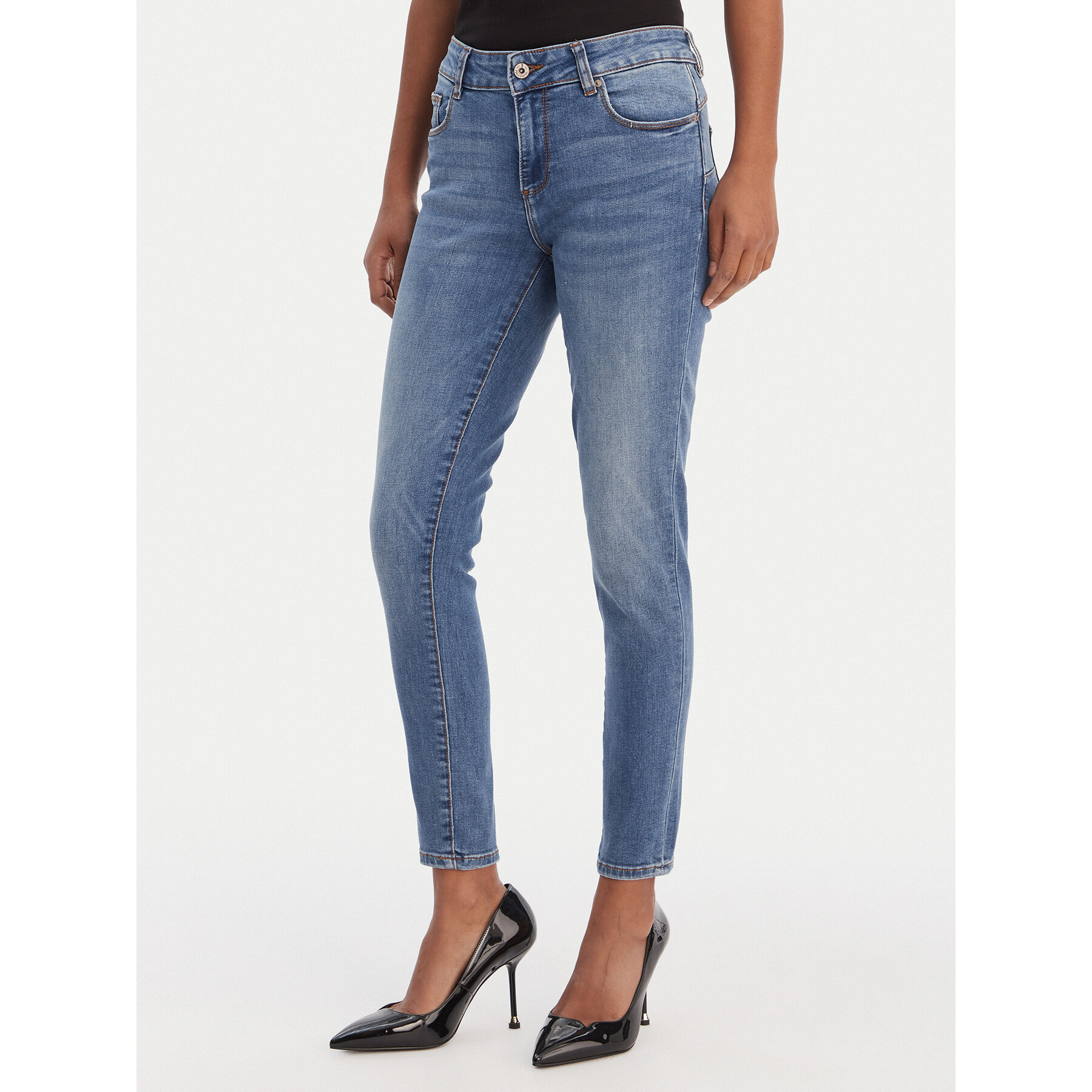 Fracomina Jeansy FP26SV8000D46002 Niebieski Slim Fit