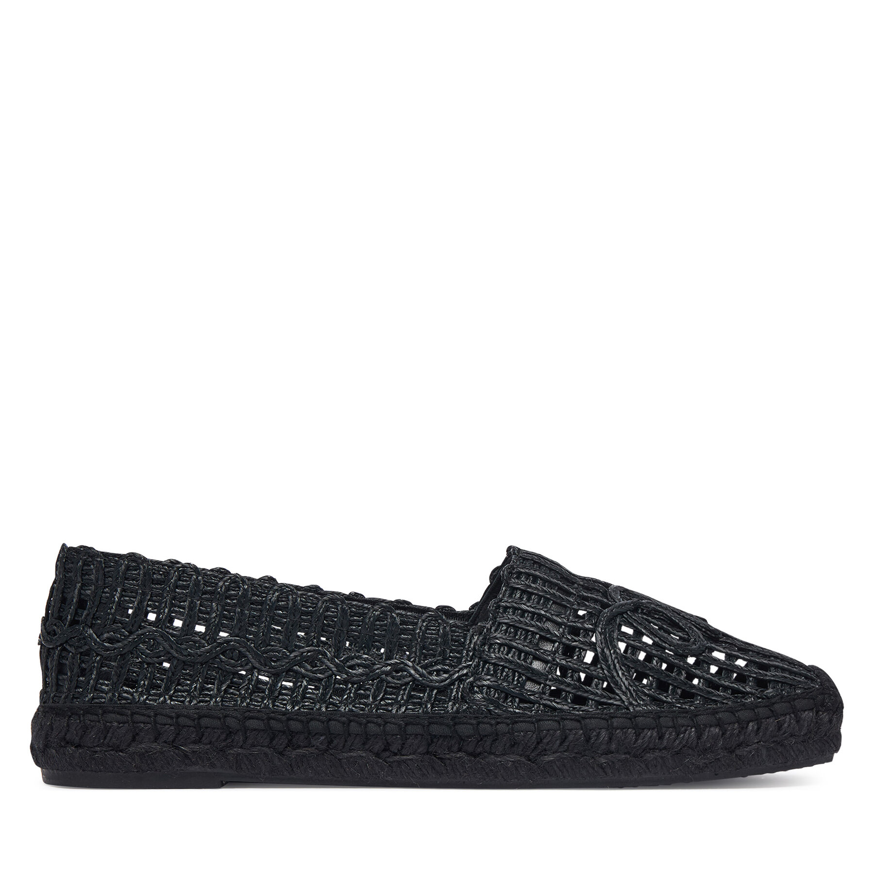 Weekend Max Mara Espadryle 2615521135670 Czarny