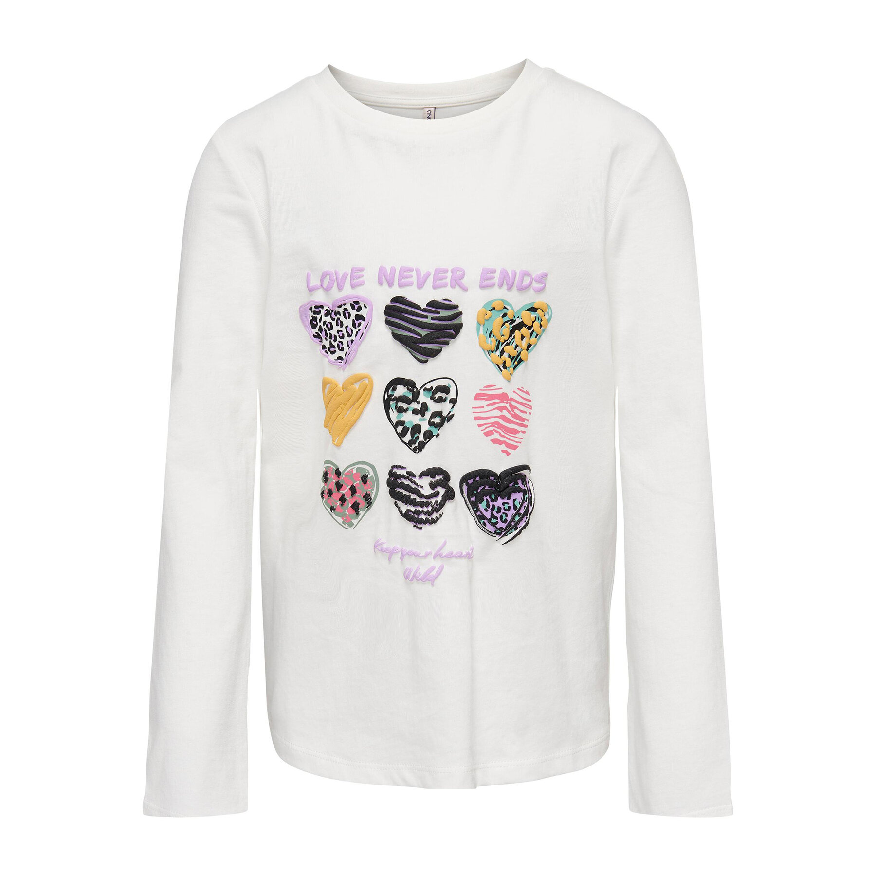 Kids ONLY Bluzka Hollie 15275495 Biały Regular Fit